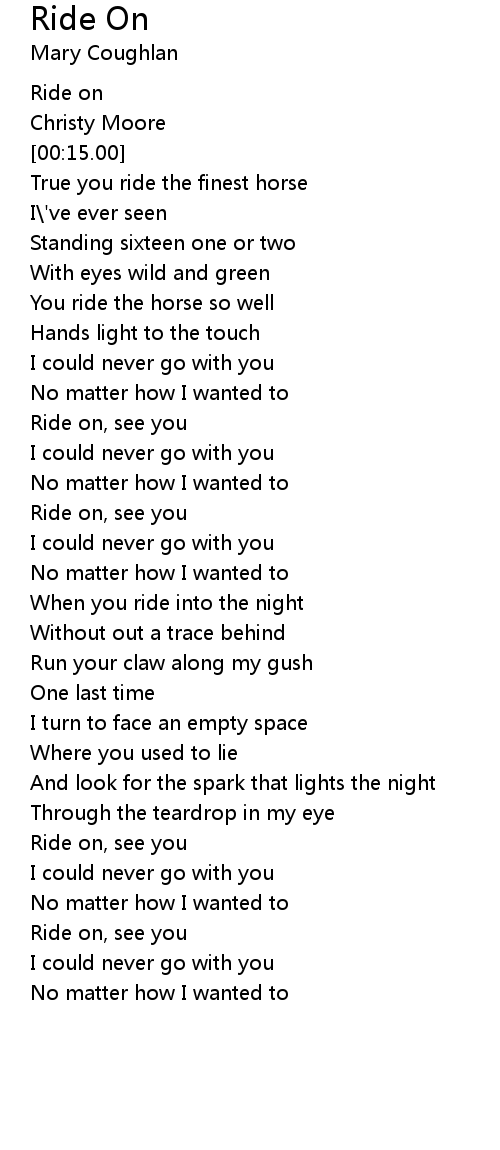 Morcheeba – Enjoy the Ride Lyrics