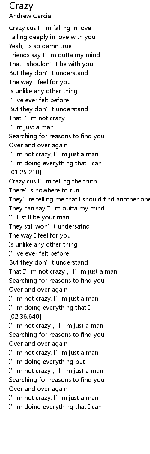 Crazy Lyrics 