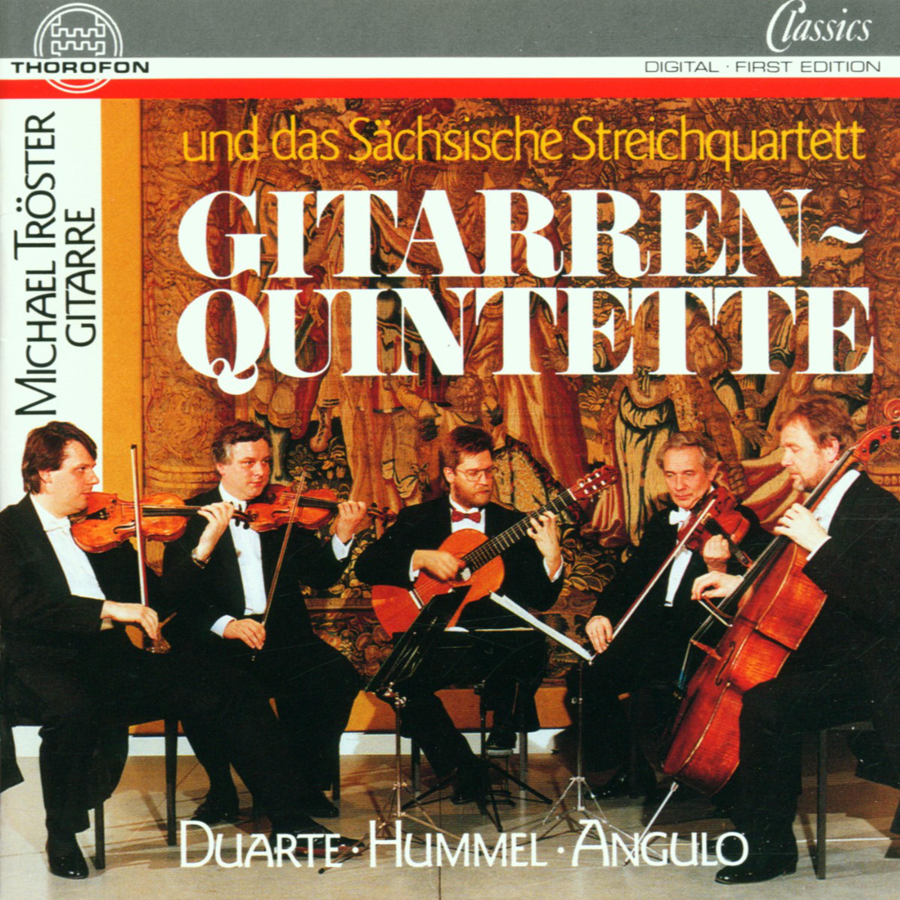 Gitarrenquintett, Nr. 1, op. 85: II. Threnody - Molto adagio, con dolore