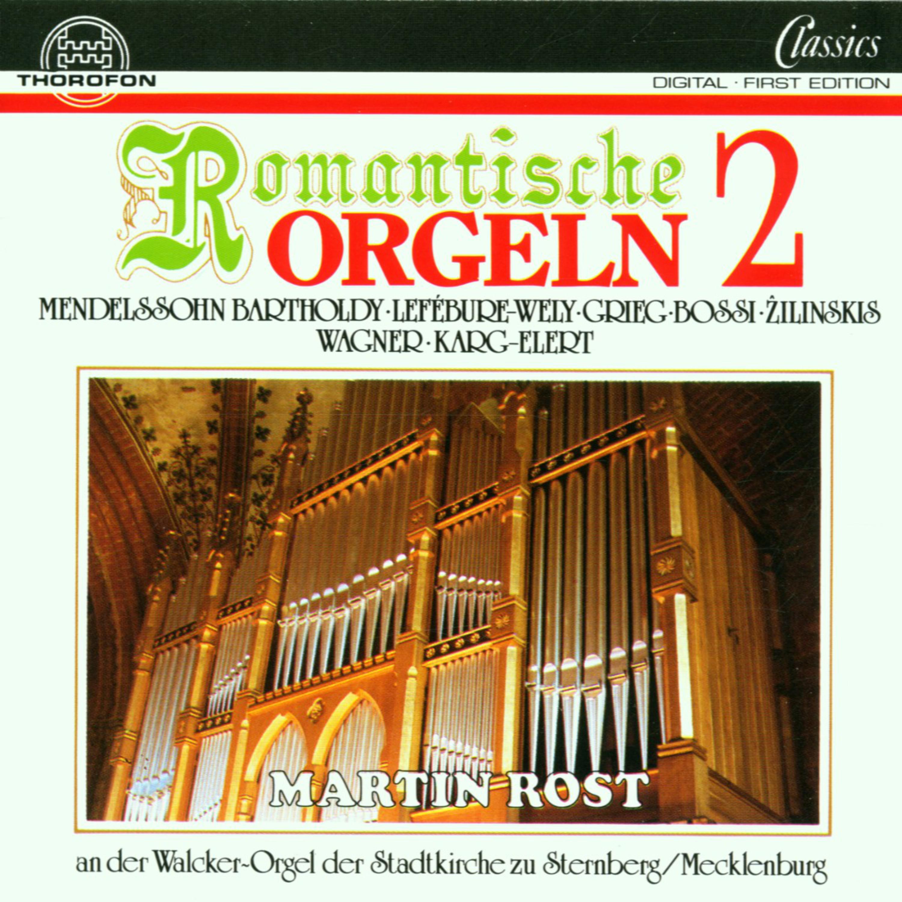 Tannh user  Pilgerchor fü r Orgel