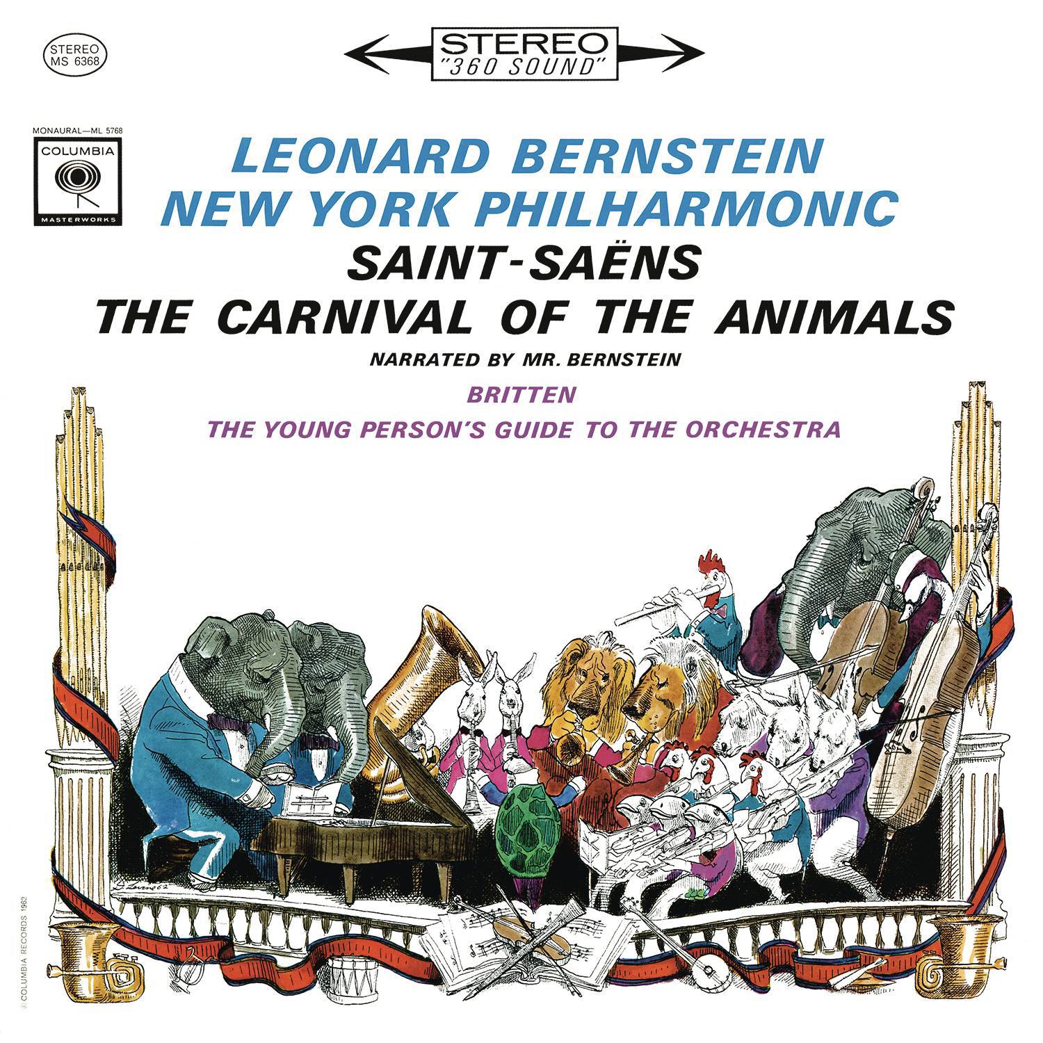 SaintSa ns: Le carnaval des animaux, R. 125  Britten: The Young Person' s Guide to the Orchestra, Op. 34 Remastered