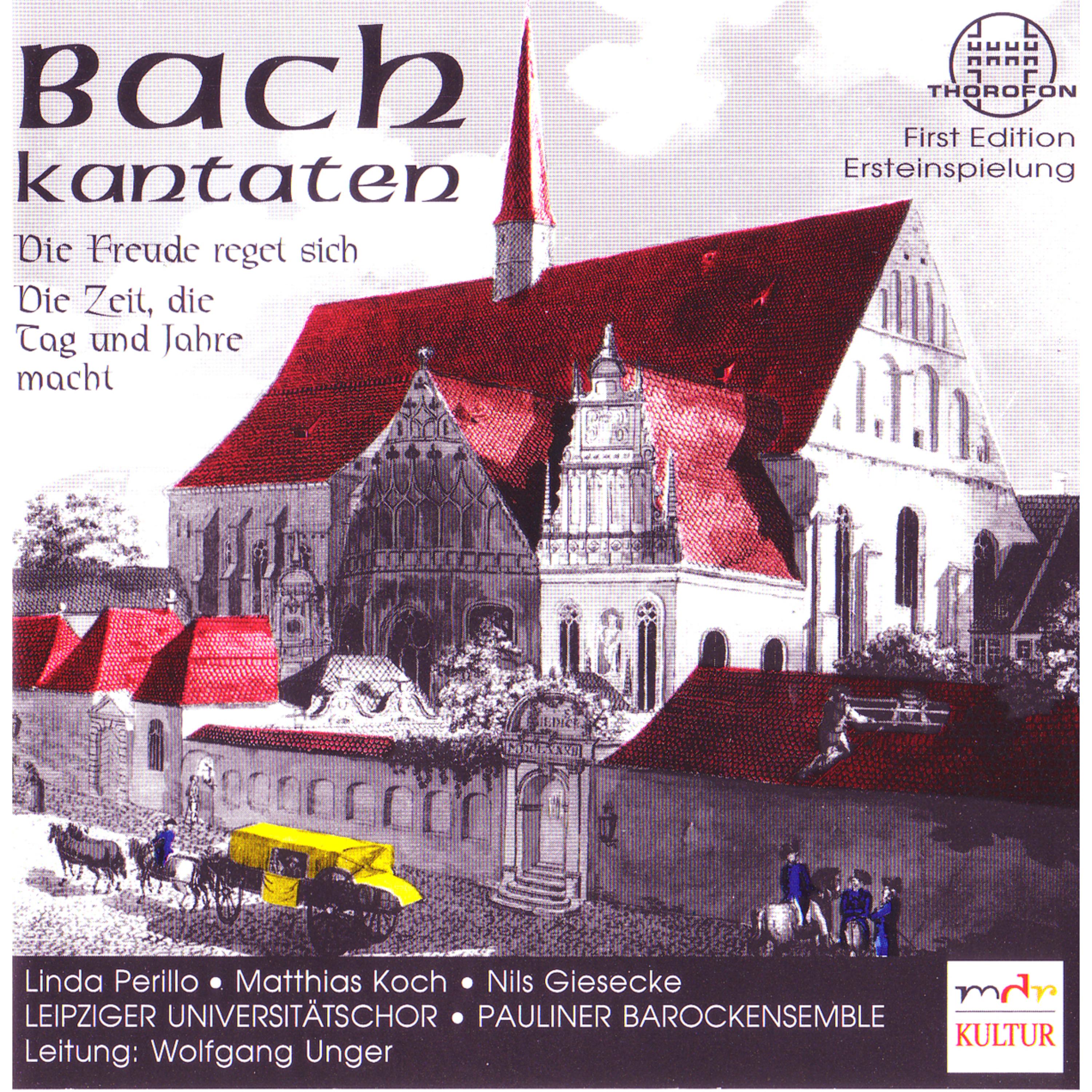 " Die Freude reget sich", Kantate BWV 36b: VIII. " Was wir dir vor Glü cke g nnen"  Chor und Rezitativ Sopran, Alt, Tenor