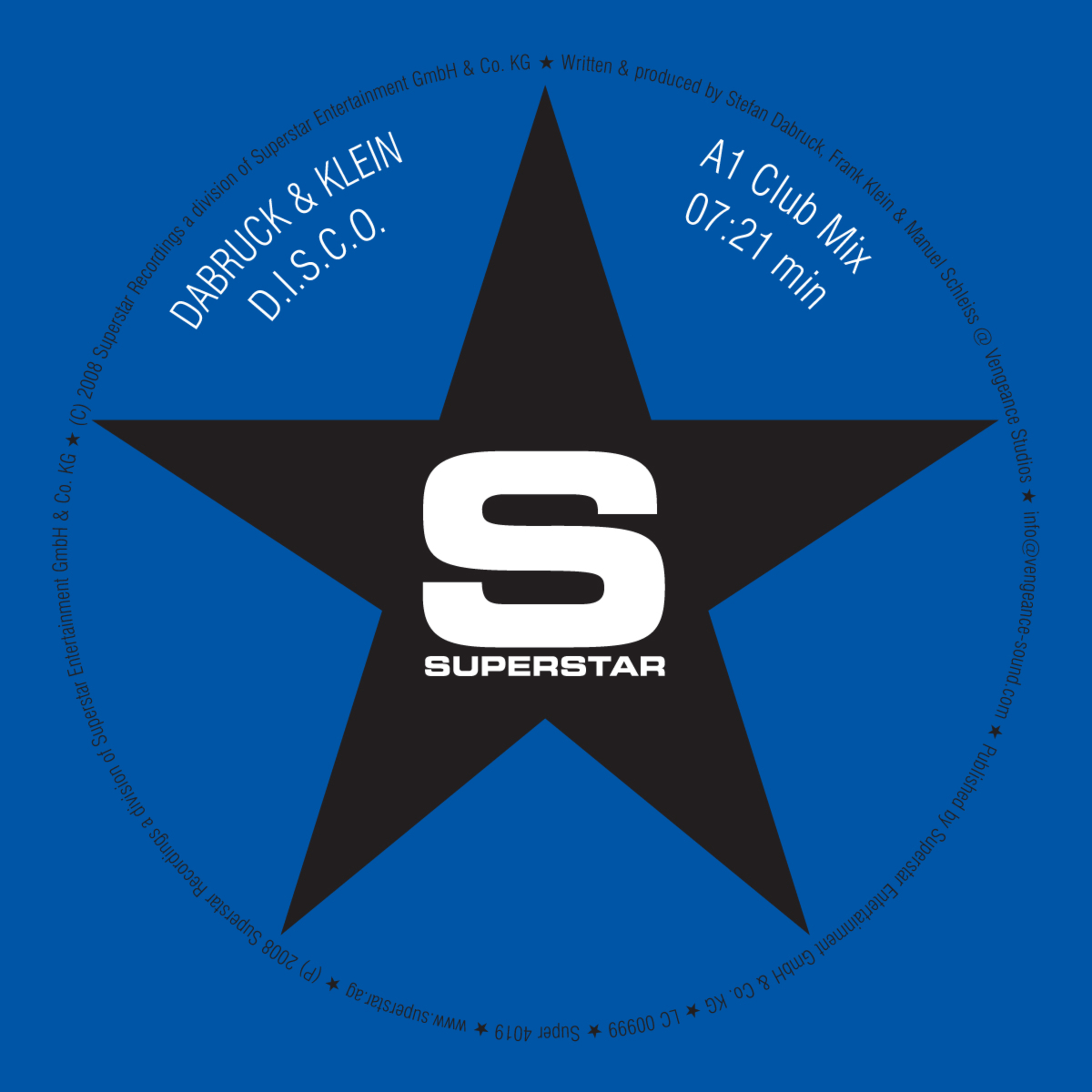 D.I.S.C.O. - Taken From Superstar Recordings