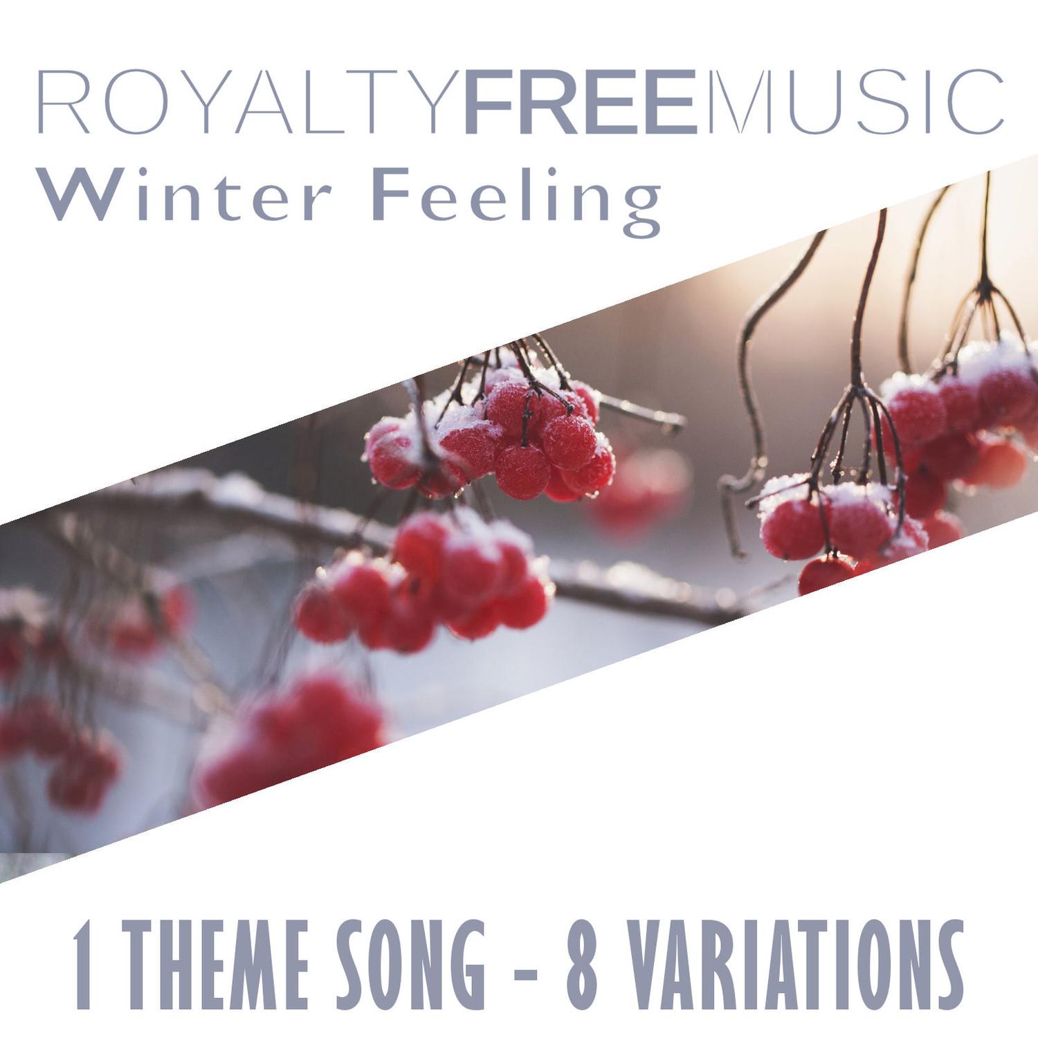 Royalty Free Music: Winter Feeling (1 Theme Song - 8 Variations)