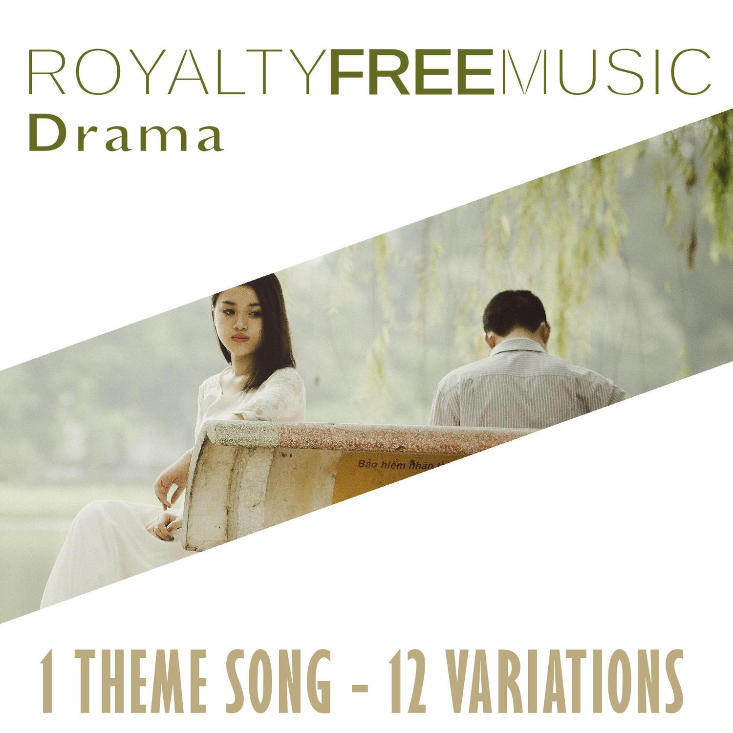 Royalty Free Music: Drama (1 Theme Song - 12 Variations)