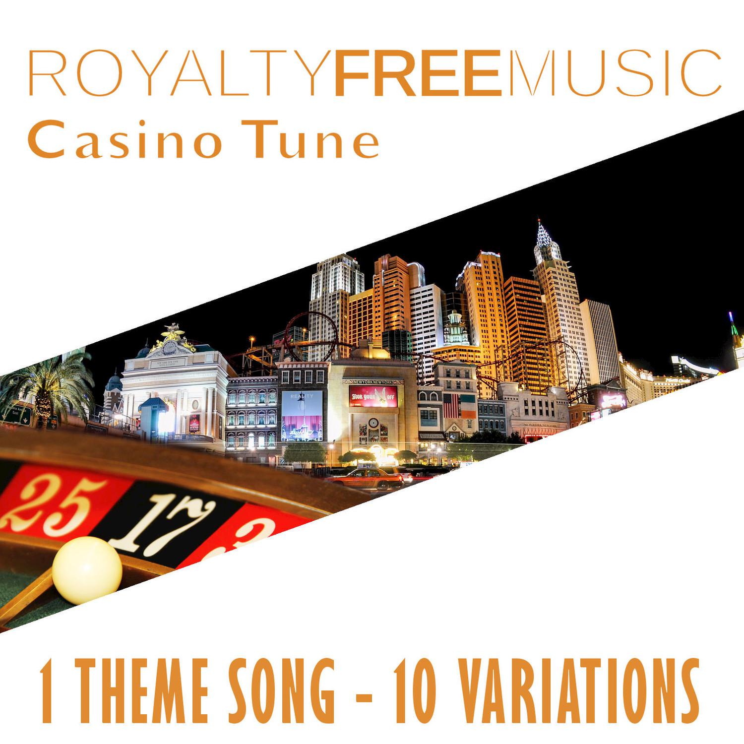 Royalty Free Music: Casino Tune (1 Theme Song - 10 Variations)