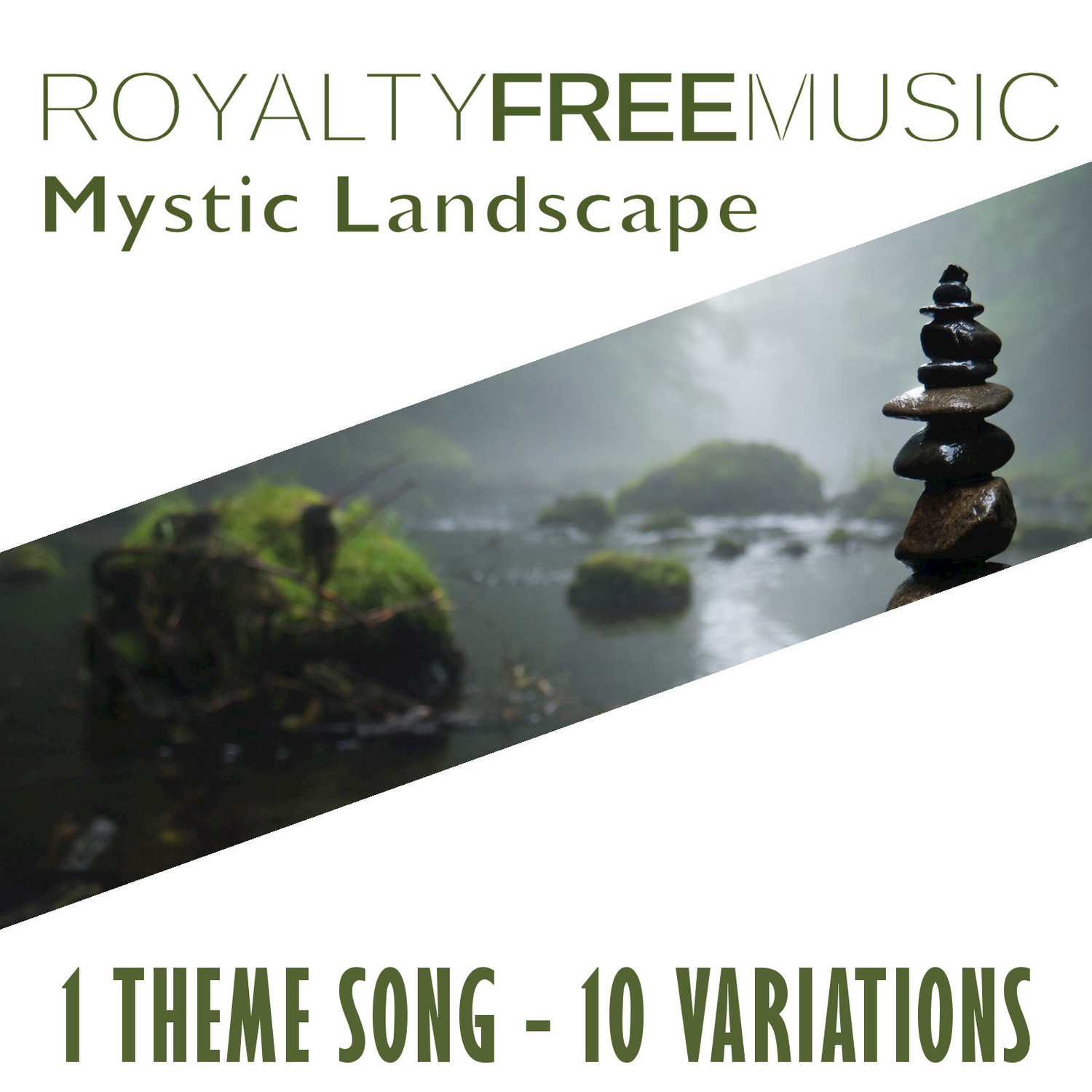 Royalty Free Music: Mystic Landscape (1 Theme Song - 10 Variations)