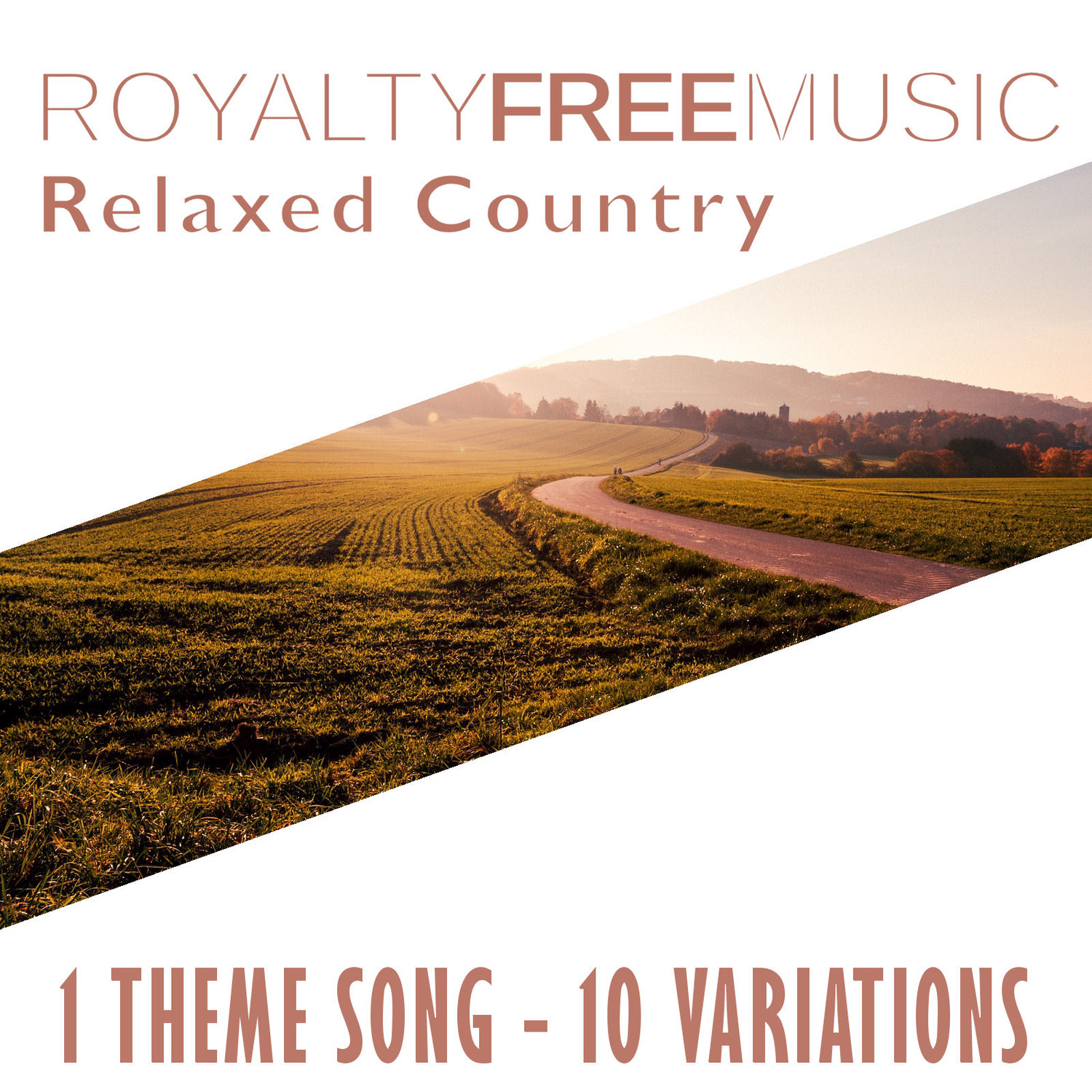 Royalty Free Music: Relaxed Country (1 Theme Song - 10 Variations)