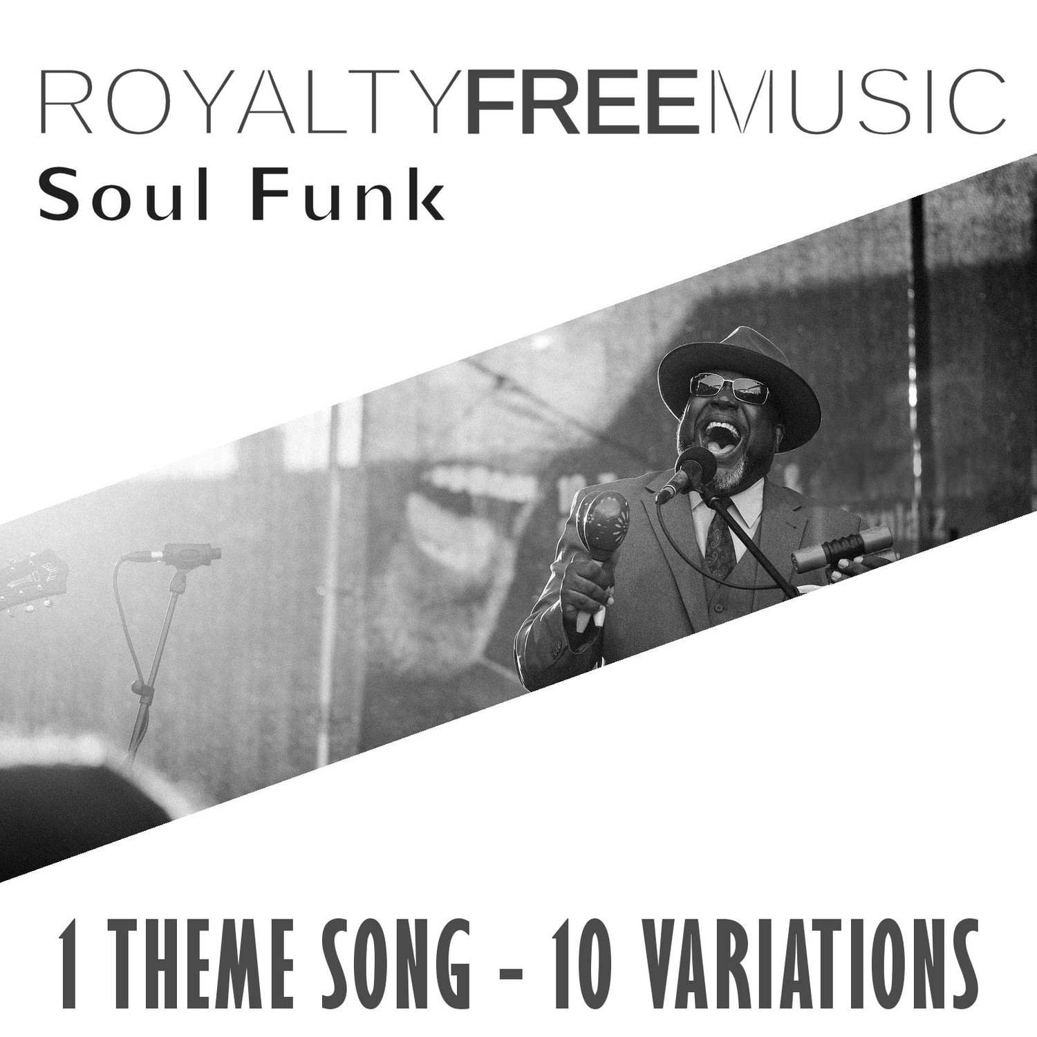 Royalty Free Music: Soul Funk (1 Theme Song - 10 Variations)