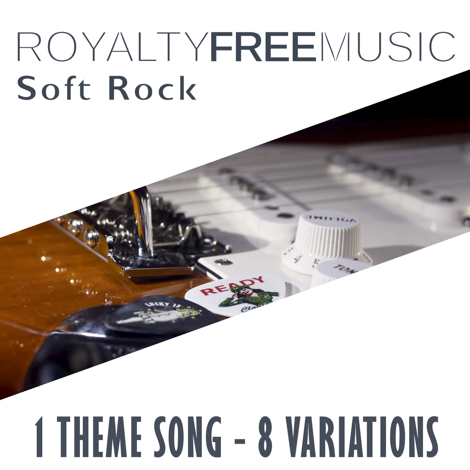 Royalty Free Music: Soft Rock (1 Theme Song - 8 Variations)