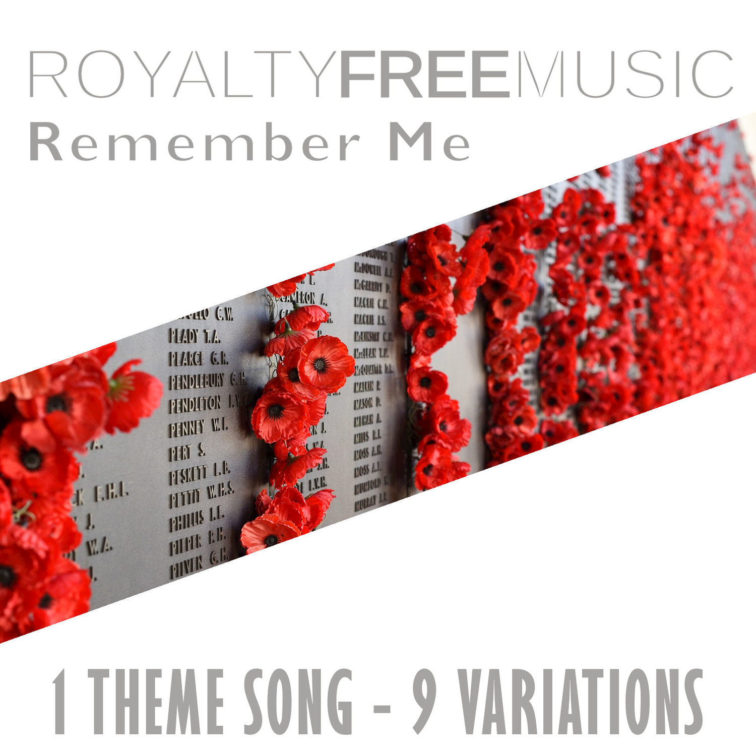 Royalty Free Music: Remember Me (1 Theme Song - 9 Variations)