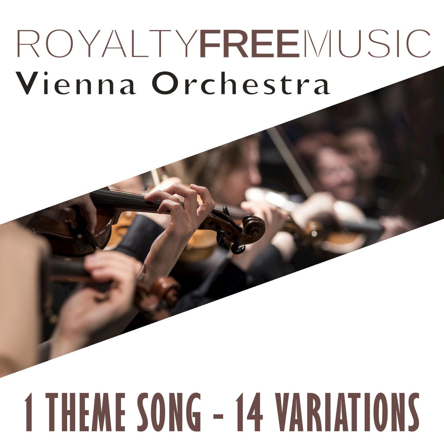 Royalty Free Music: Vienna Orchestra (1 Theme Song - 14 Variations)