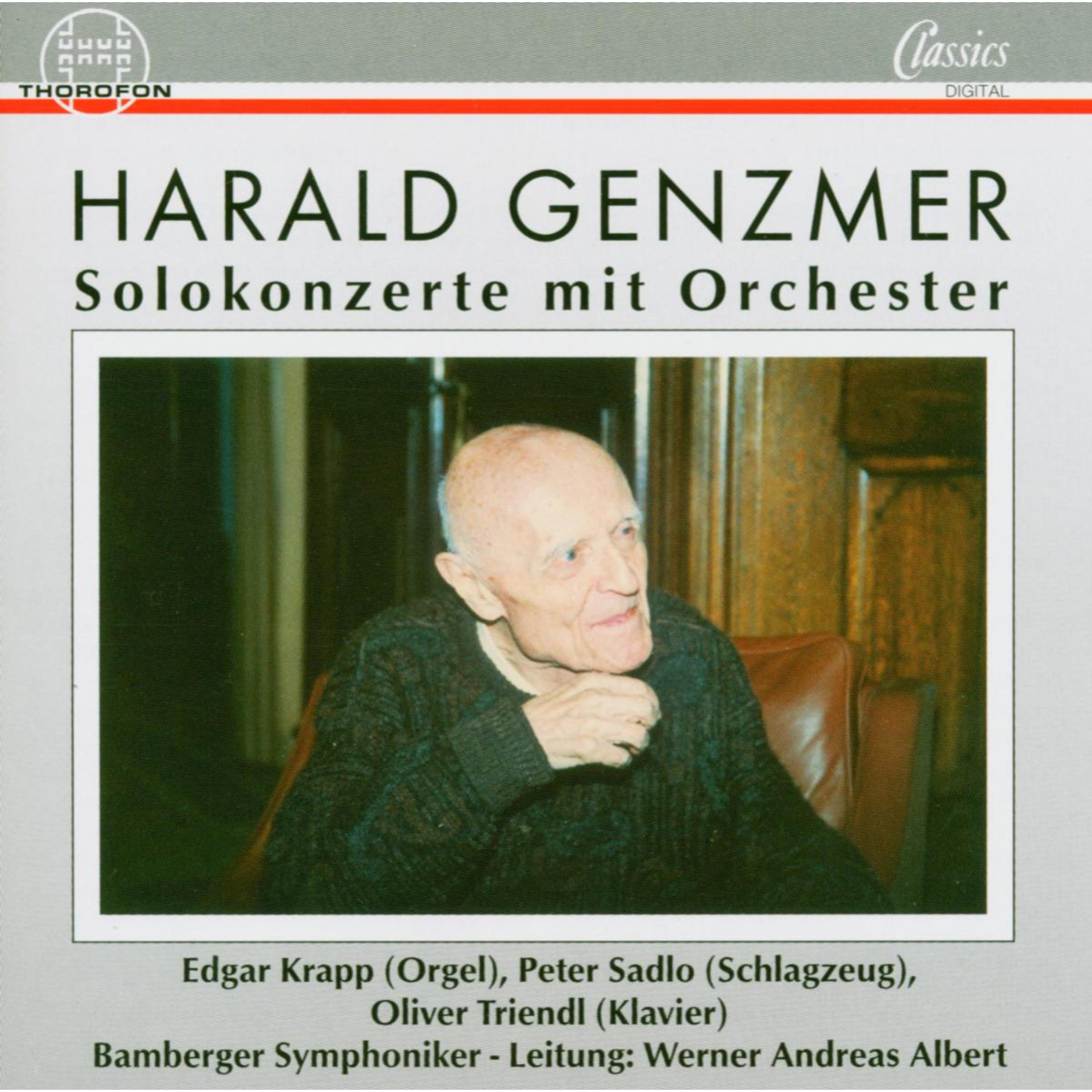 Harald Genzmer: Solokonzerte mit Orchester