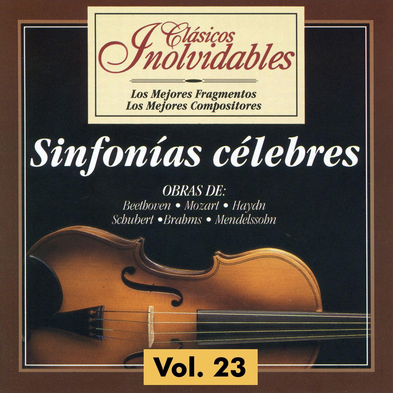 Cla sicos Inolvidables Vol. 23, Sinfoni as Ce lebres