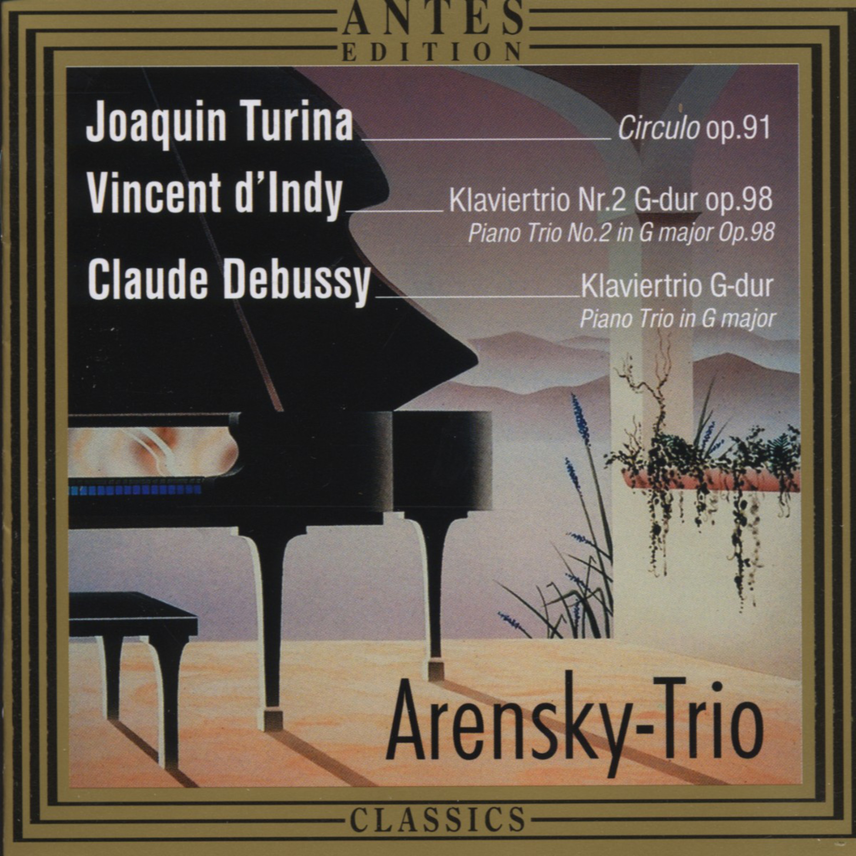 Claude Debussy: Trio fuer Violine, Violoncello und Klavier G-Dur - IV. Finale, Apassionato