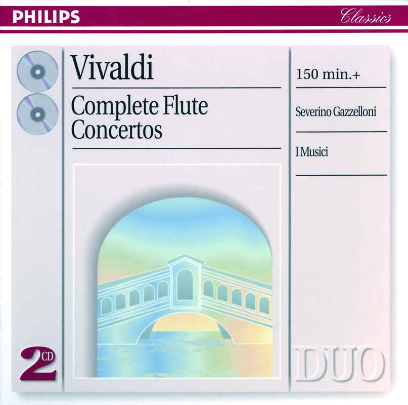 Vivaldi: Concerto for 2 Flutes, Strings and Continuo in C, R.533 - 1. Allegro