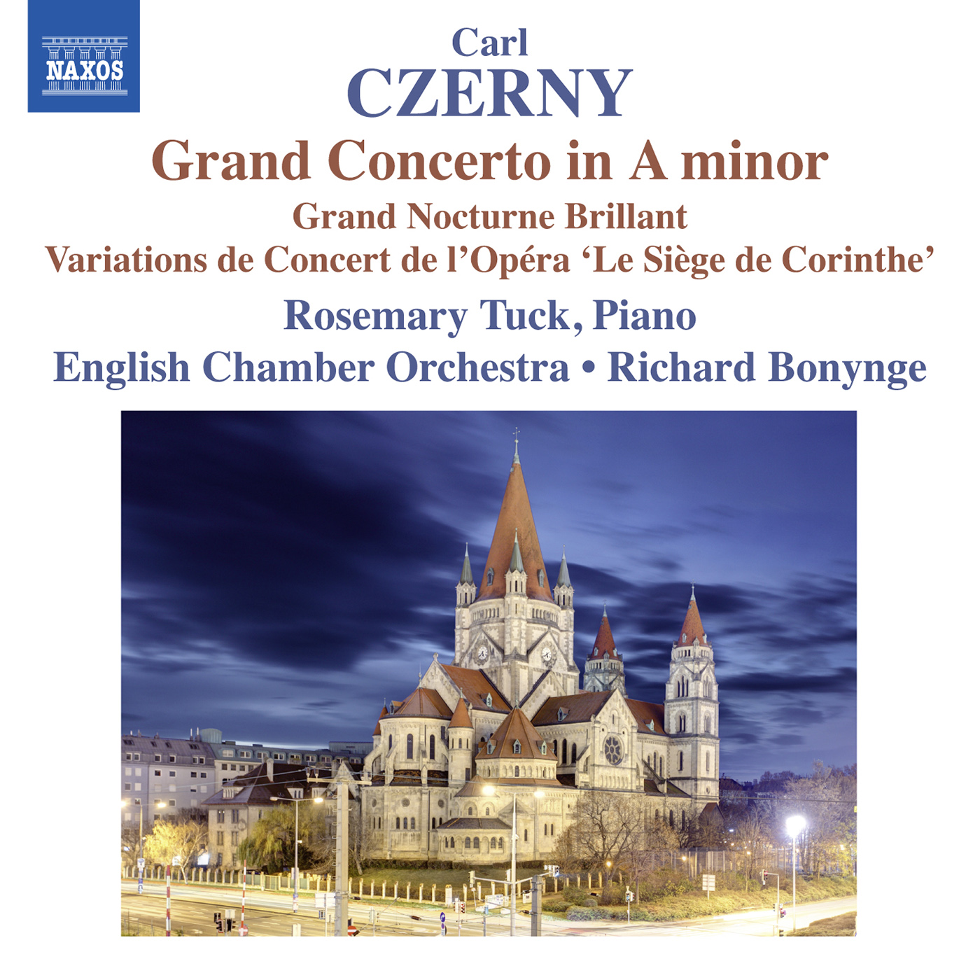 CZERNY, C.: Grand Piano Concerto / Grand Nocturne Brillant / Variations de Concert sur la Marche des Grecs (Tuck, English Chamber Orchestra, Bonynge)