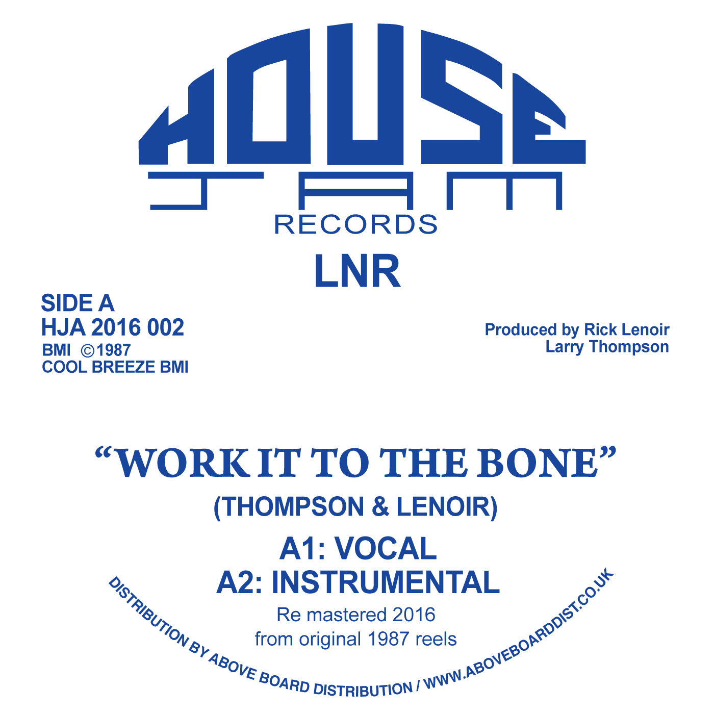 Work It To The Bone (LNR's Underground Remix)