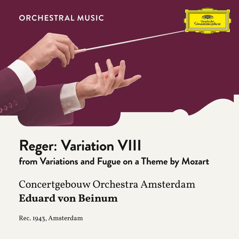 Reger: Variations And Fugue On A Theme By Wolfgang Amadeus Mozart, Op.132 - Variation VIII