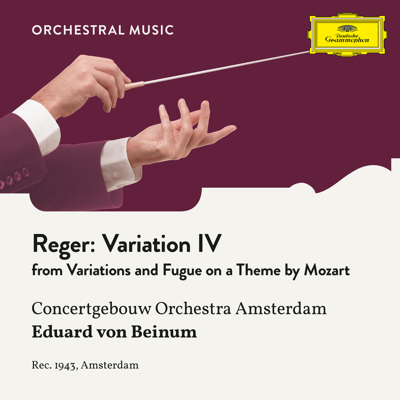 Reger: Variations and Fugue on a Theme by Mozart, Op. 132: Variation IV