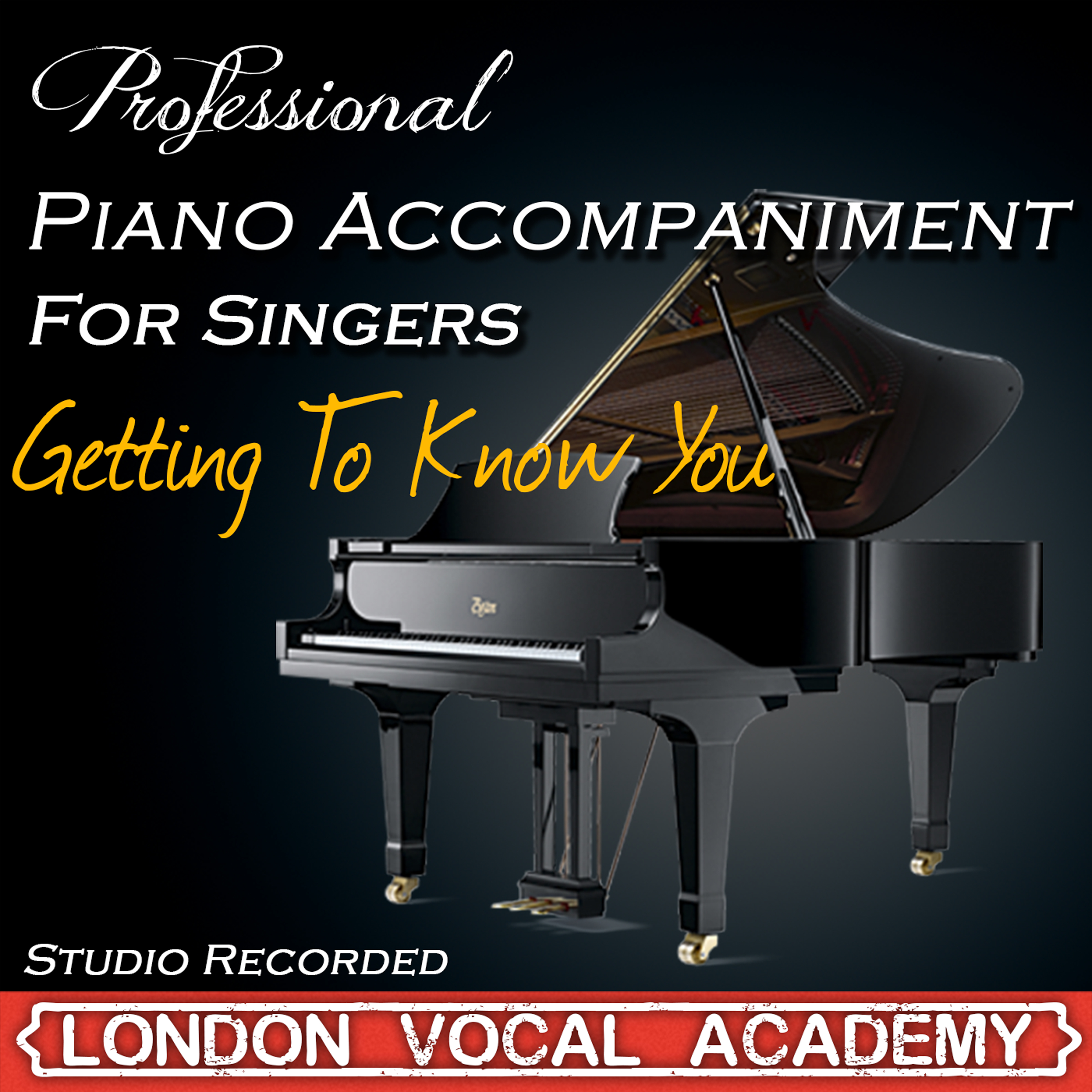 Getting to Know You ('The King and I' Piano Accompaniment) [Professional Karaoke Backing Track]