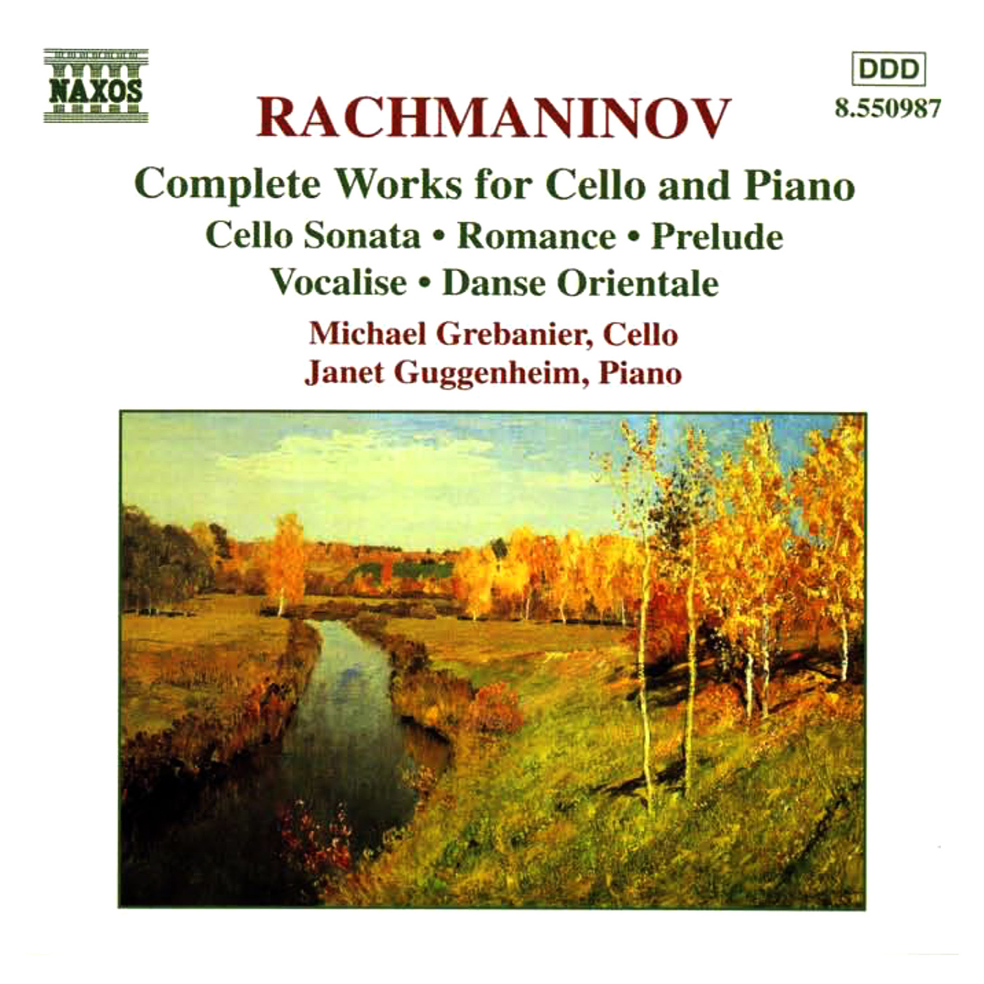RACHMANINOV: Works for Cello and Piano (Complete)