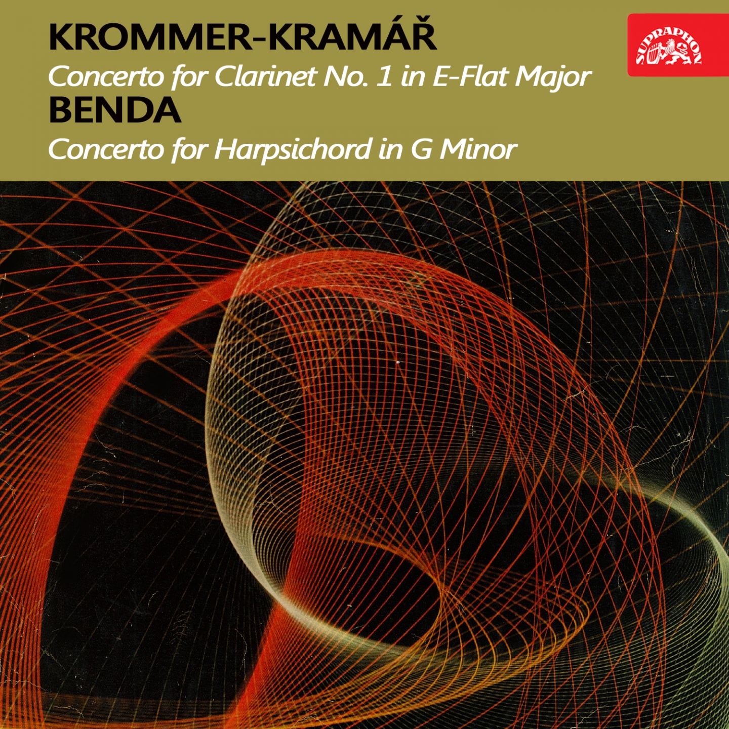 KrommerKrama: Clarinet Concerto in EFlat Major, Op. 36  Benda: Harpsichord Concerto in G Minor