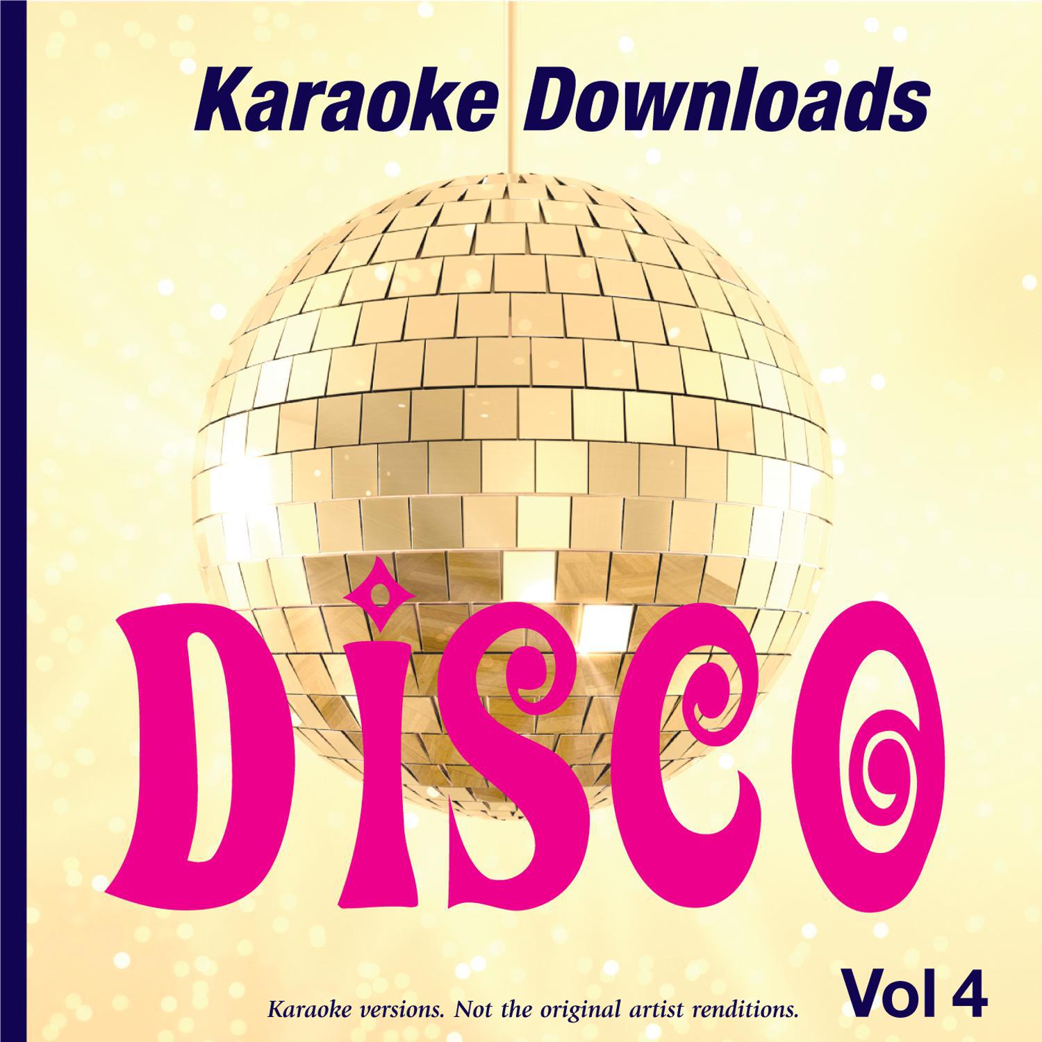 Karaoke Downloads - Disco Vol.4