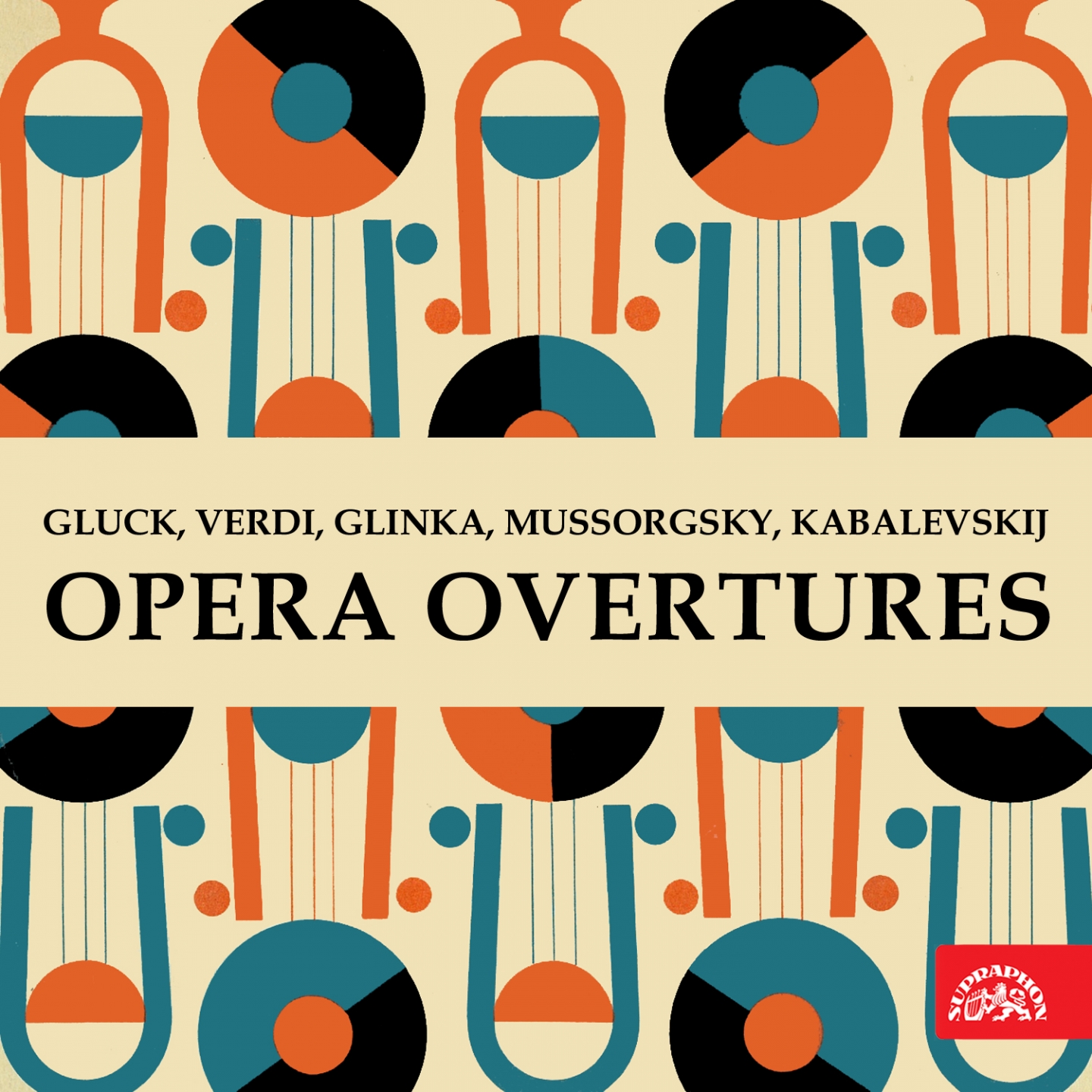 Opera Overtures / Gluck, Verdi, Glinka, Mussorgsky, Kabalevskij
