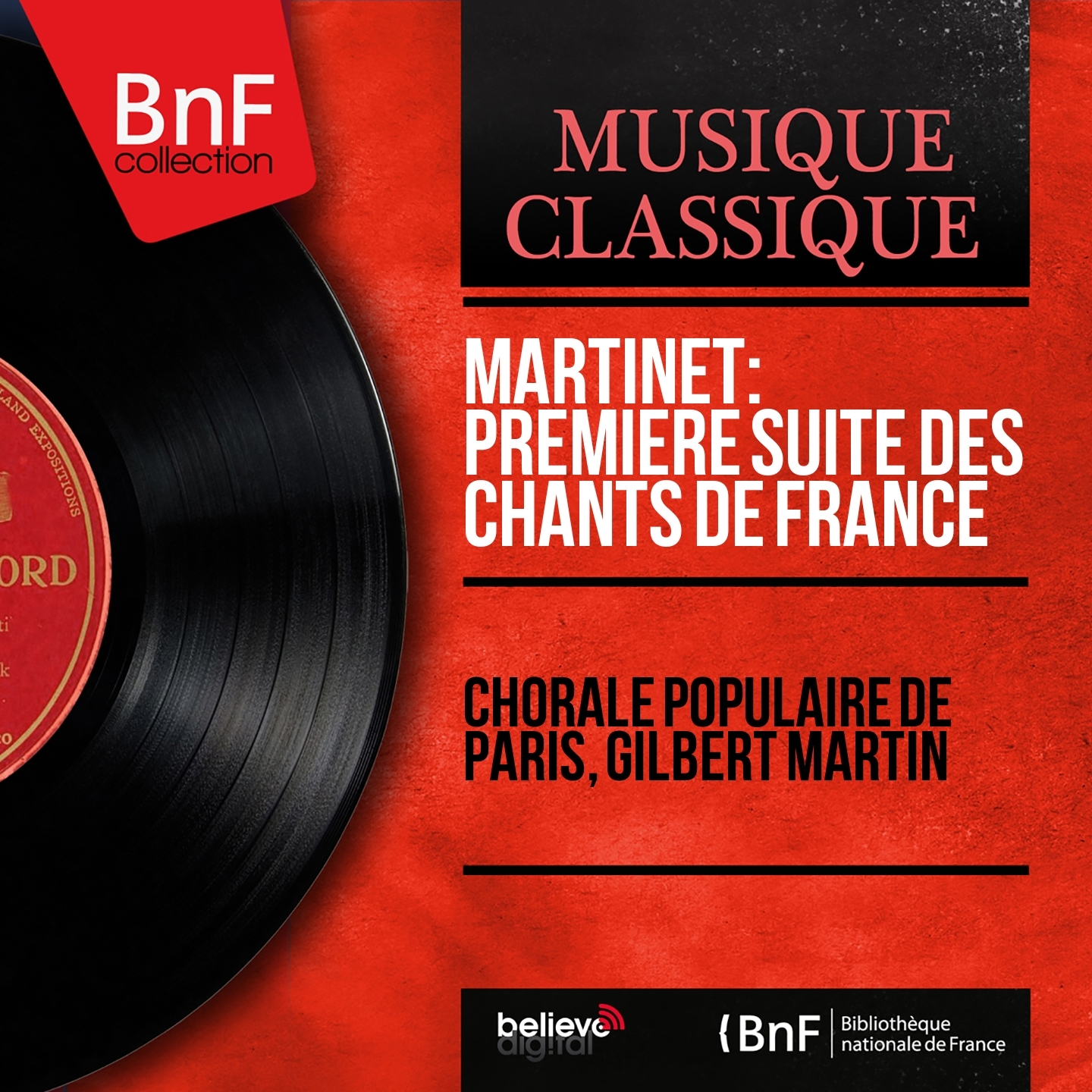 Martinet: Premie re suite des Chants de France Mono Version
