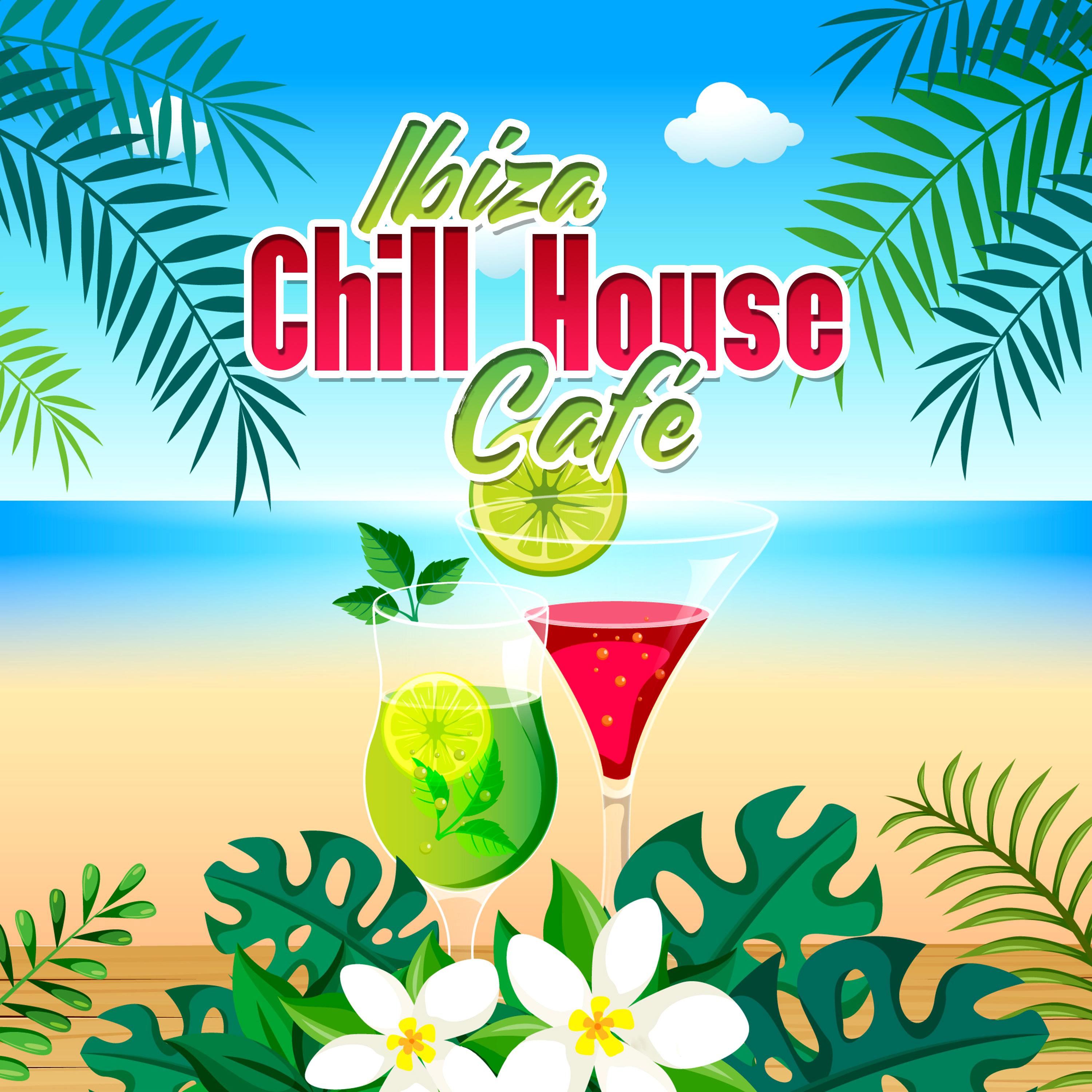 Ibiza Chill House Cafe Hot Party Night, After Sunset Background del Mar