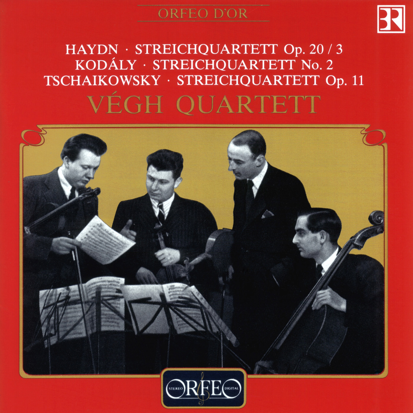 HAYDN, J.: String Quartet No. 26  KODÁ LY, Z.: String Quartet No. 2  TCHAIKOVSKY, P. I.: String Quartet No. 1 Ve gh Quartet