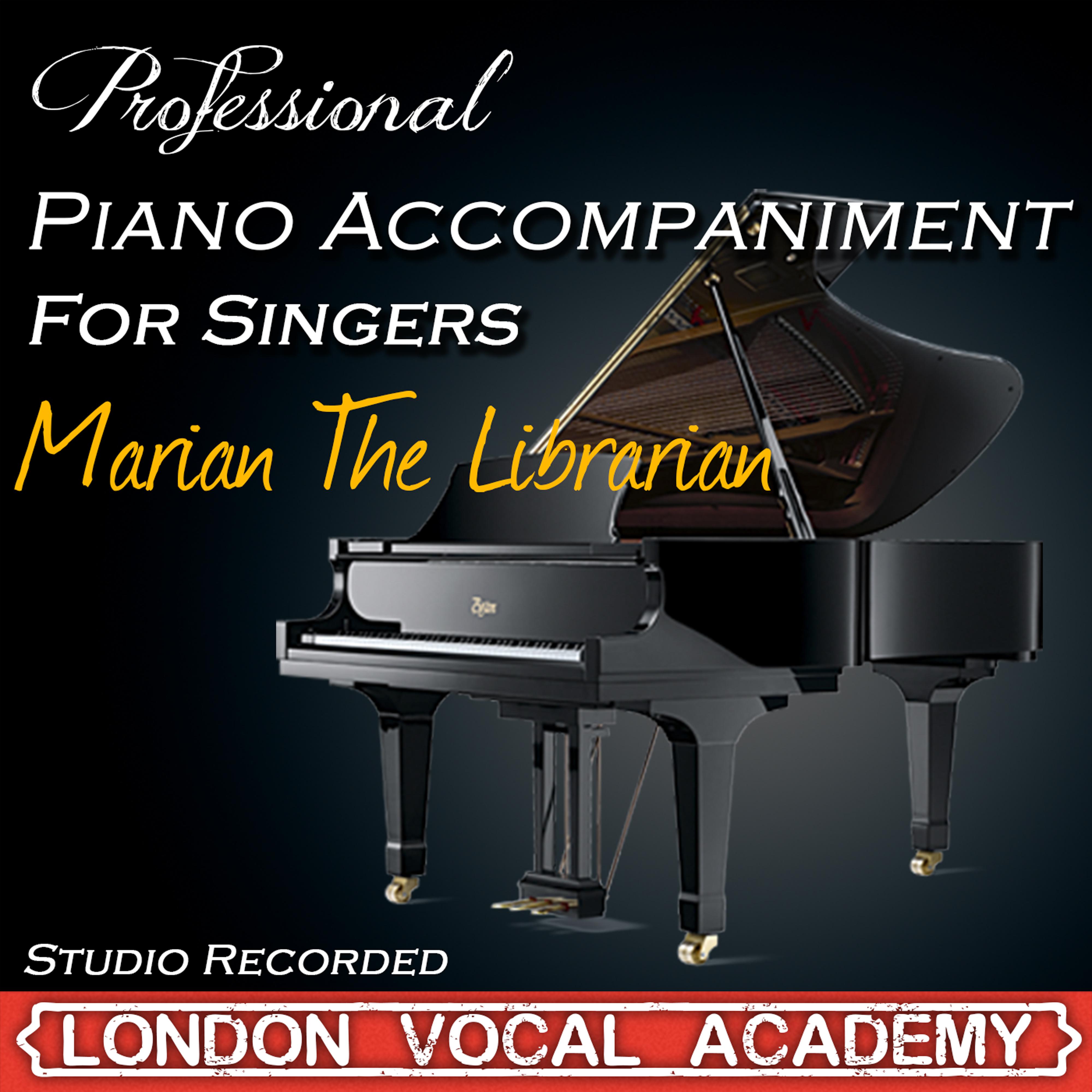 Marian the Librarian ('The Music Man' Piano Accompaniment) [Professional Karaoke Backing Track]