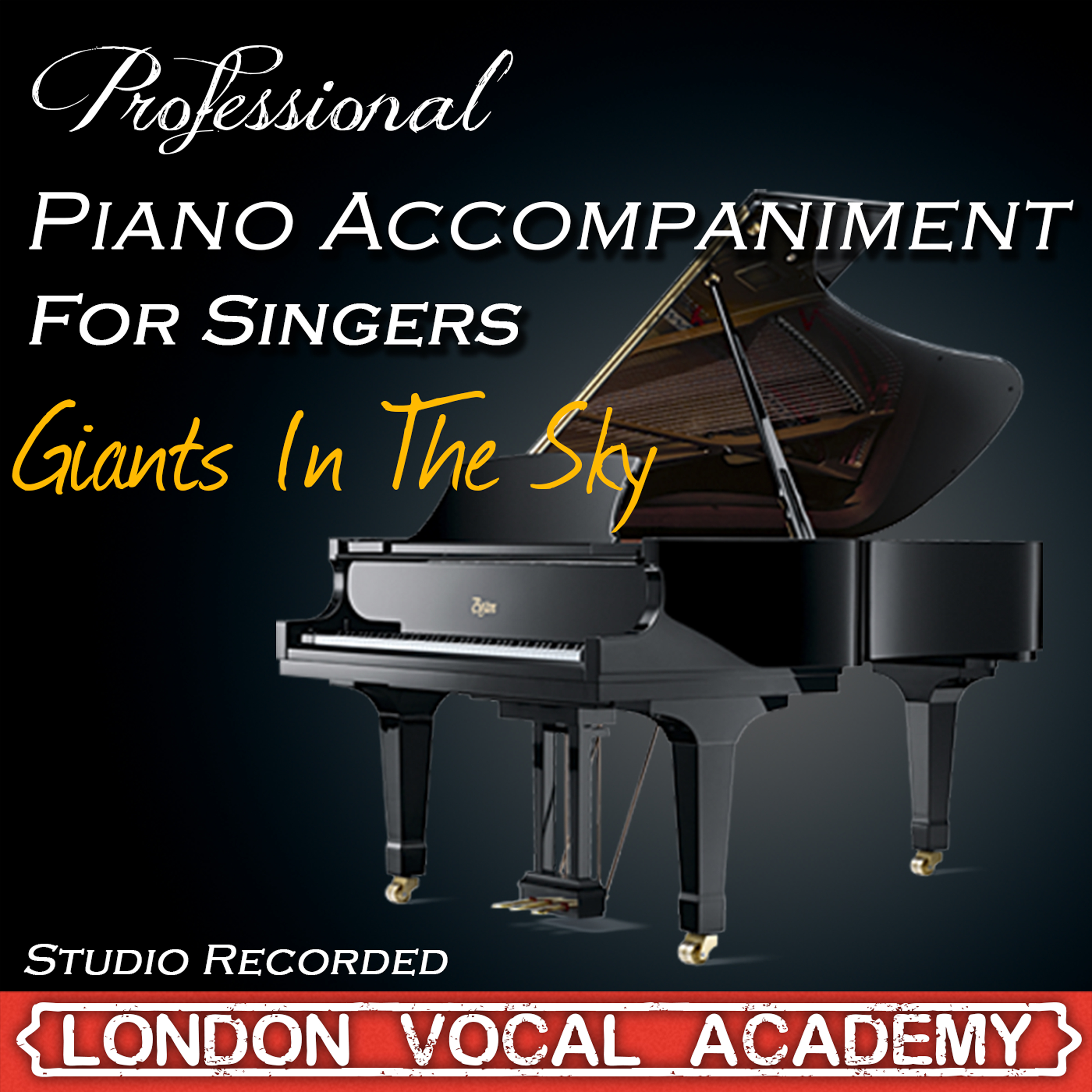 Giants in the Sky ('Into the Woods' Piano Accompaniment) [Professional Karaoke Backing Track]