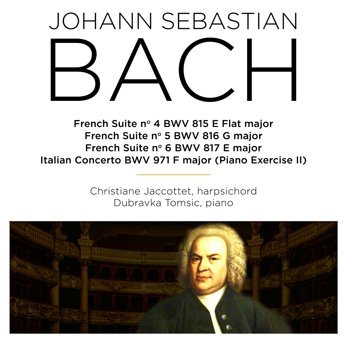French Suite No. 6 in E Major, BWV 817:IV. Gavotte