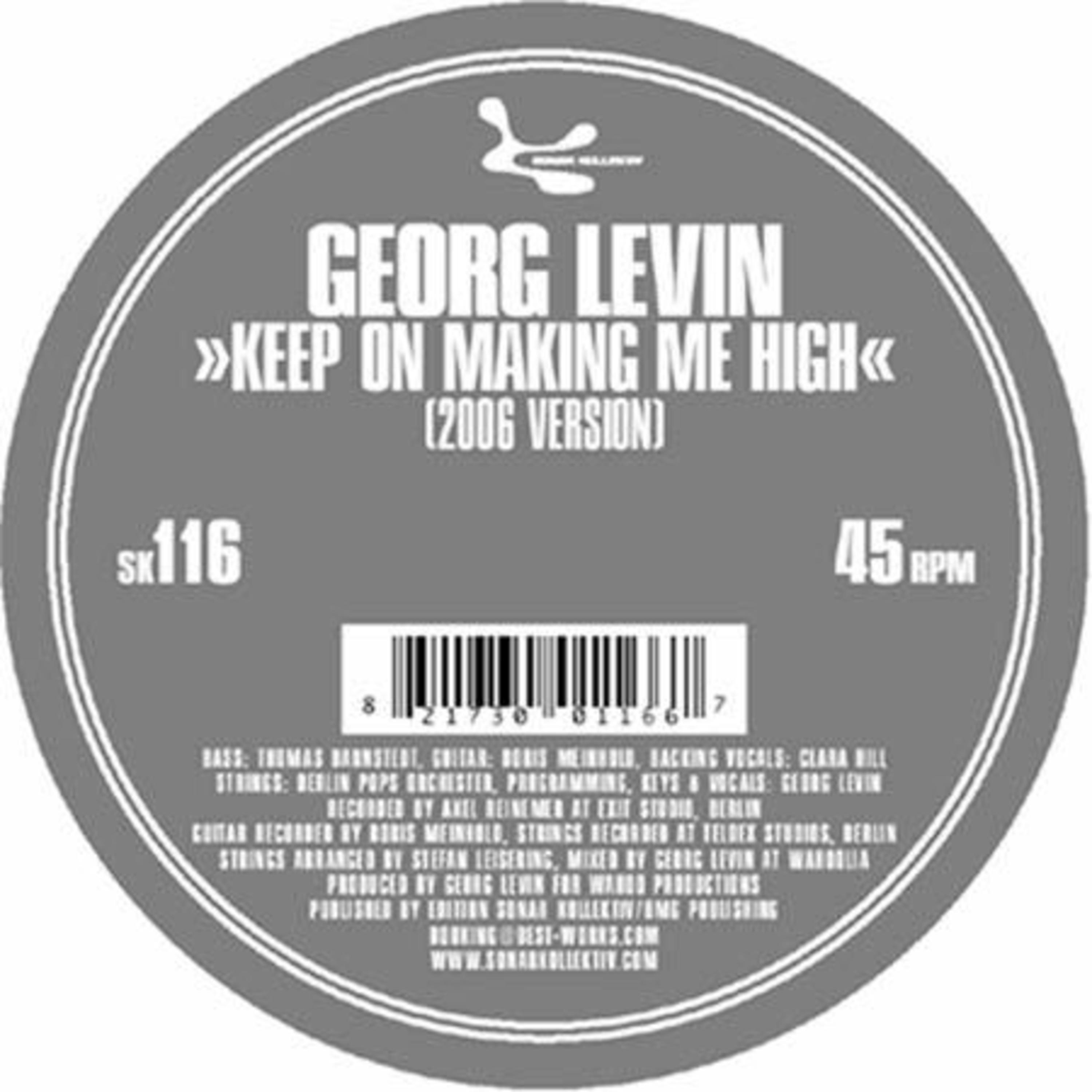 Keep On Making Me High (2006 Version)