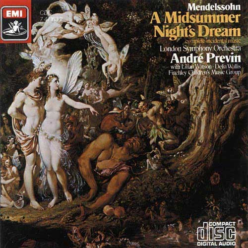 A Midsummer Night's Dream, incidental music, Op. 61: Scherzo, in G minor