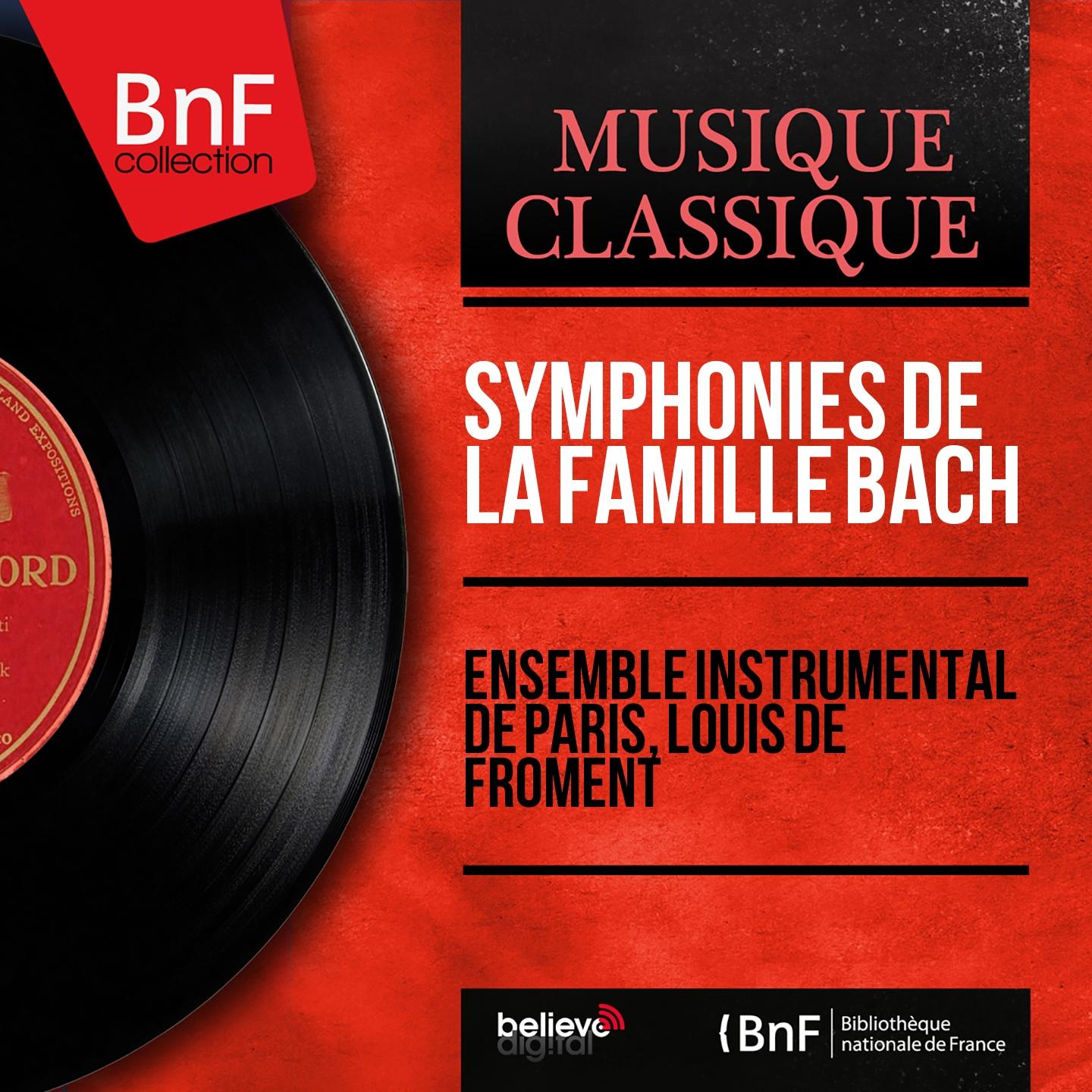 Symphonies de la famille Bach (Mono Version)