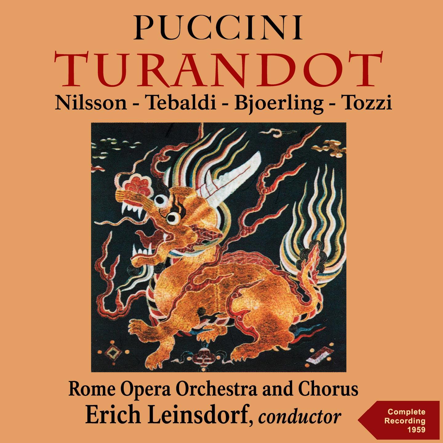 Turandot, Act III, Scene 1: "Del Primo Pianto" (Turandot, Calaf)