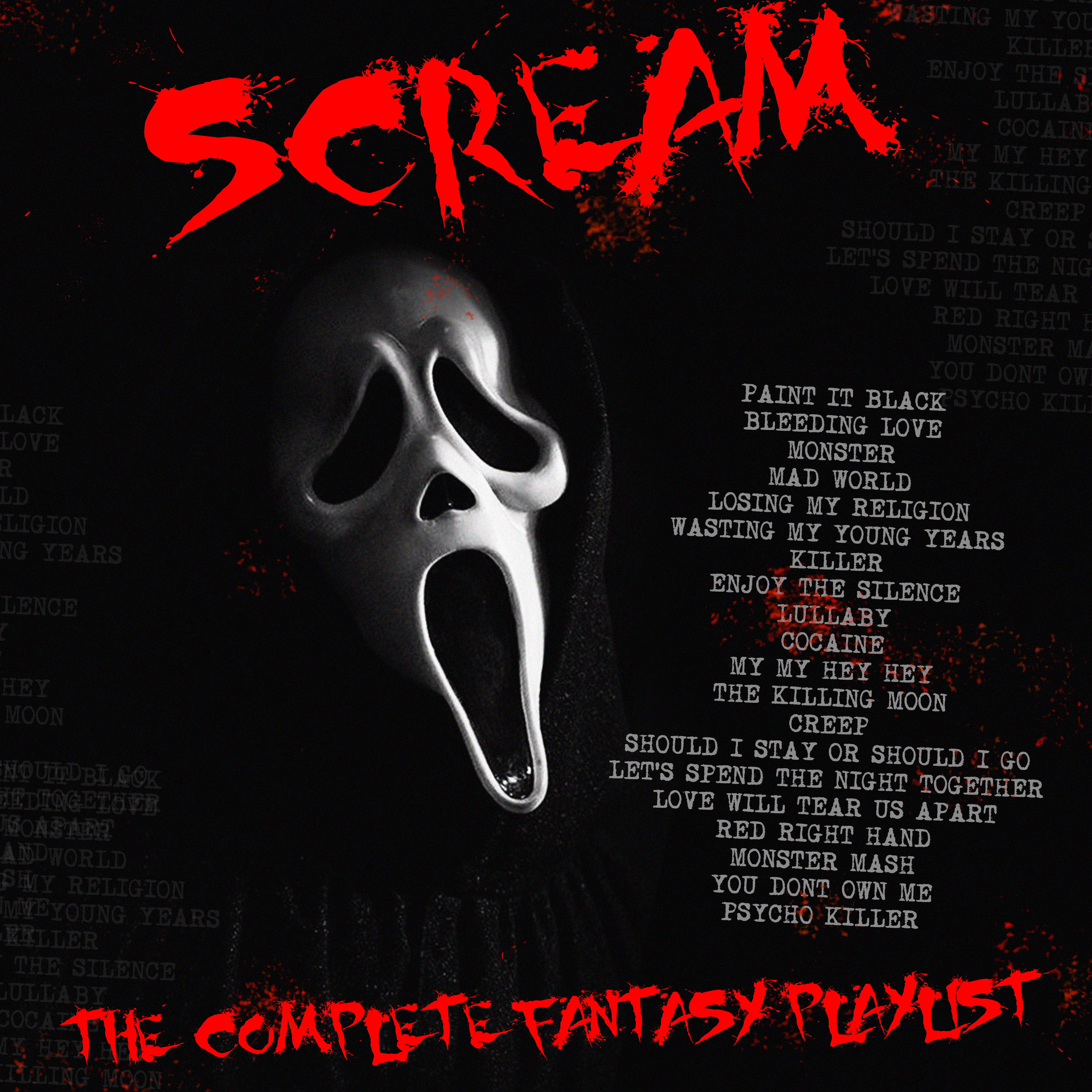 Scream - The Complete Fantasy Playlist