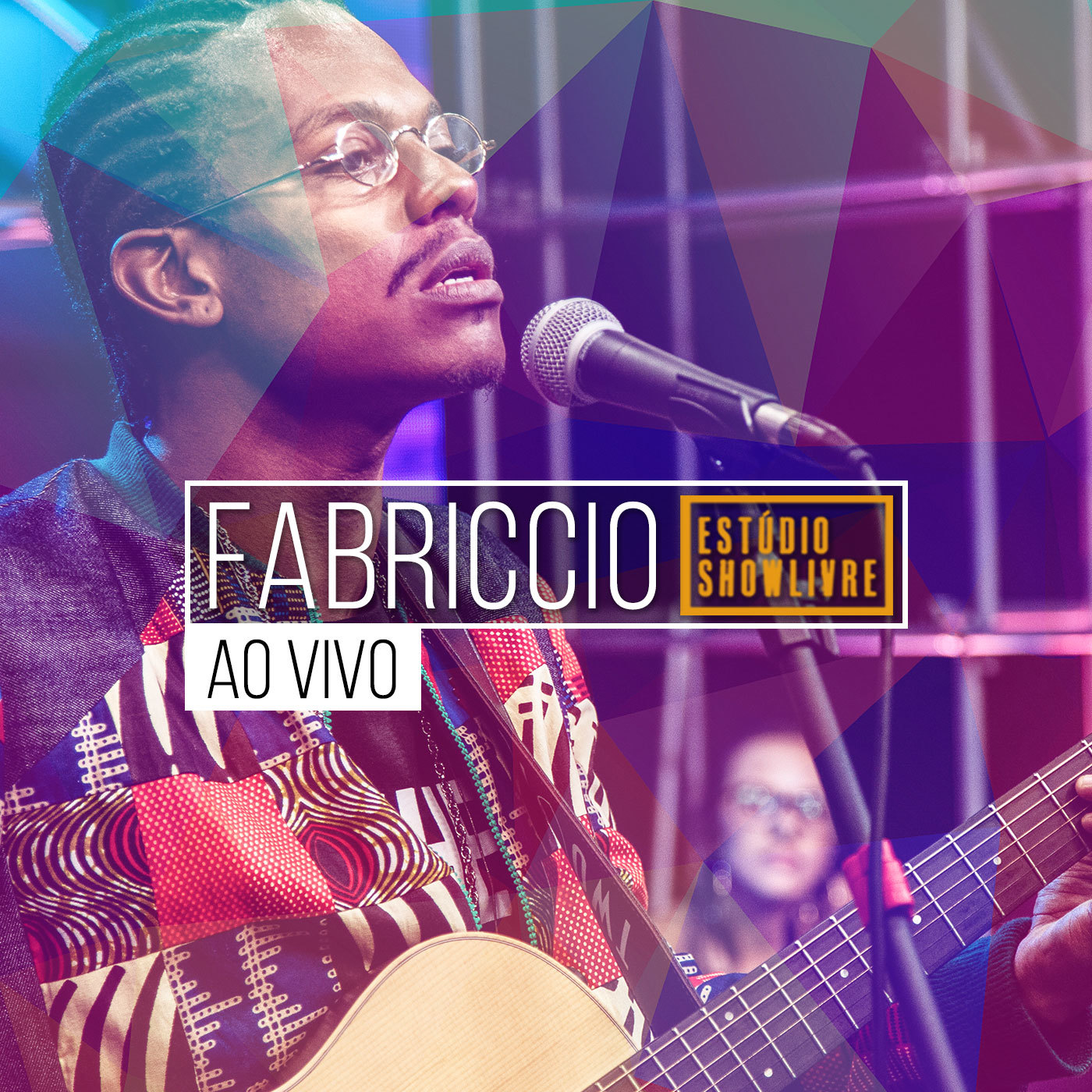 Fabriccio no Estu dio Showlivre Ao Vivo