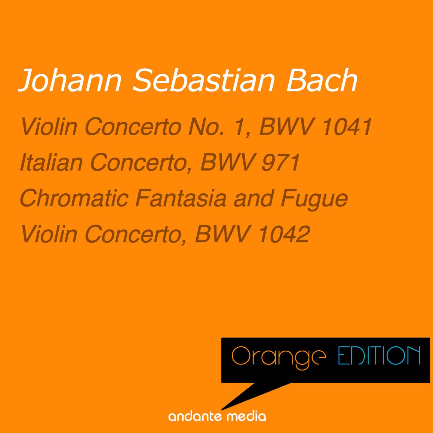 Orange Edition - Bach: Violin Concerto No. 1, BWV 1041 & Violin Concerto, BWV 1042
