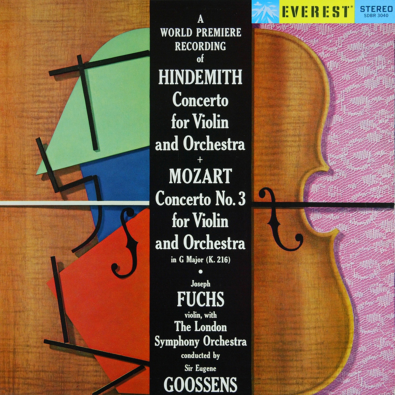 Hindemith: Violin Concerto & Mozart: Violin Concerto No. 3