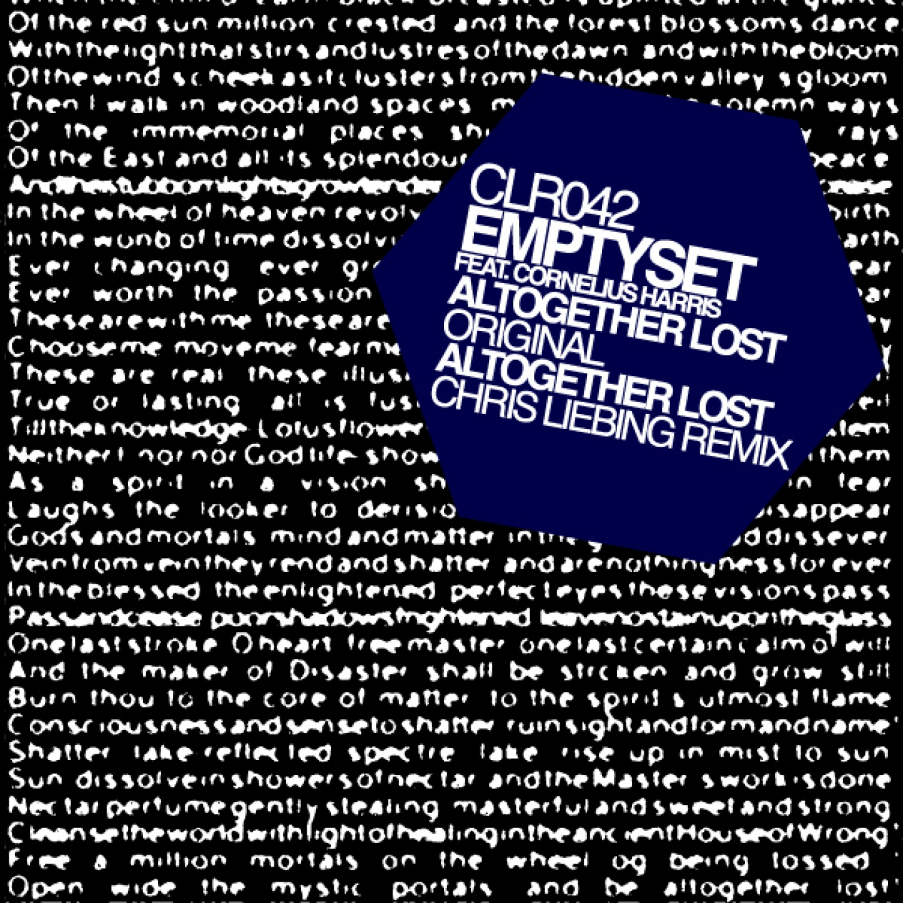 Altogether Lost feat. Cornelius Harris (Chris Liebing Remix)