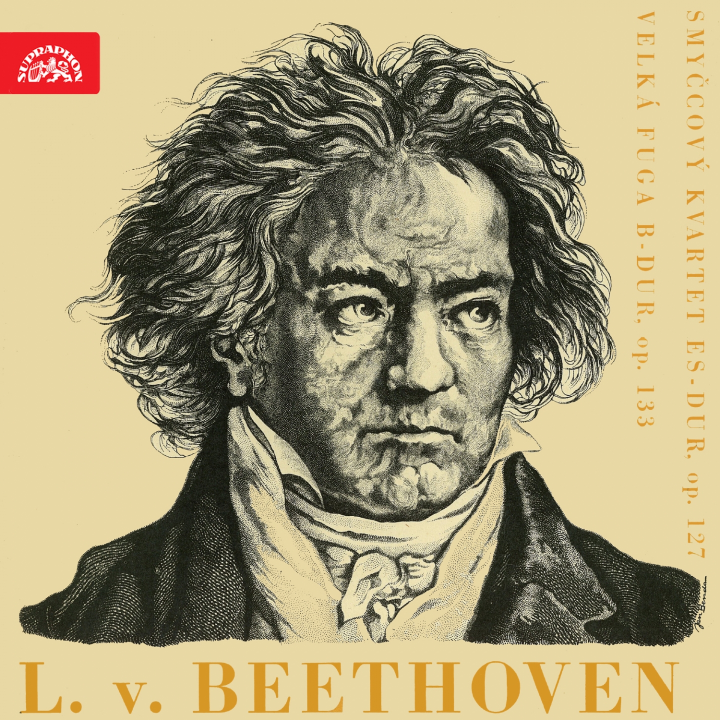 Beethoven: String Quartet No. 12 in E-Flat Major, Fugue in B-Flat Major