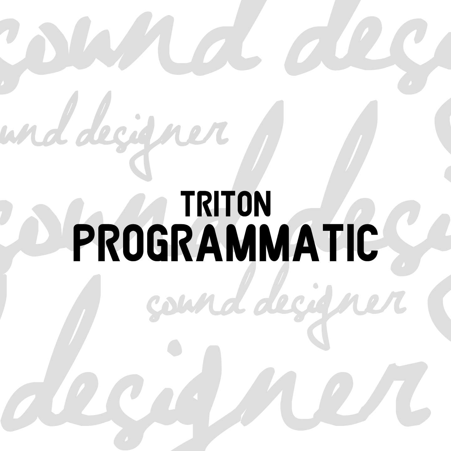 Programmatic