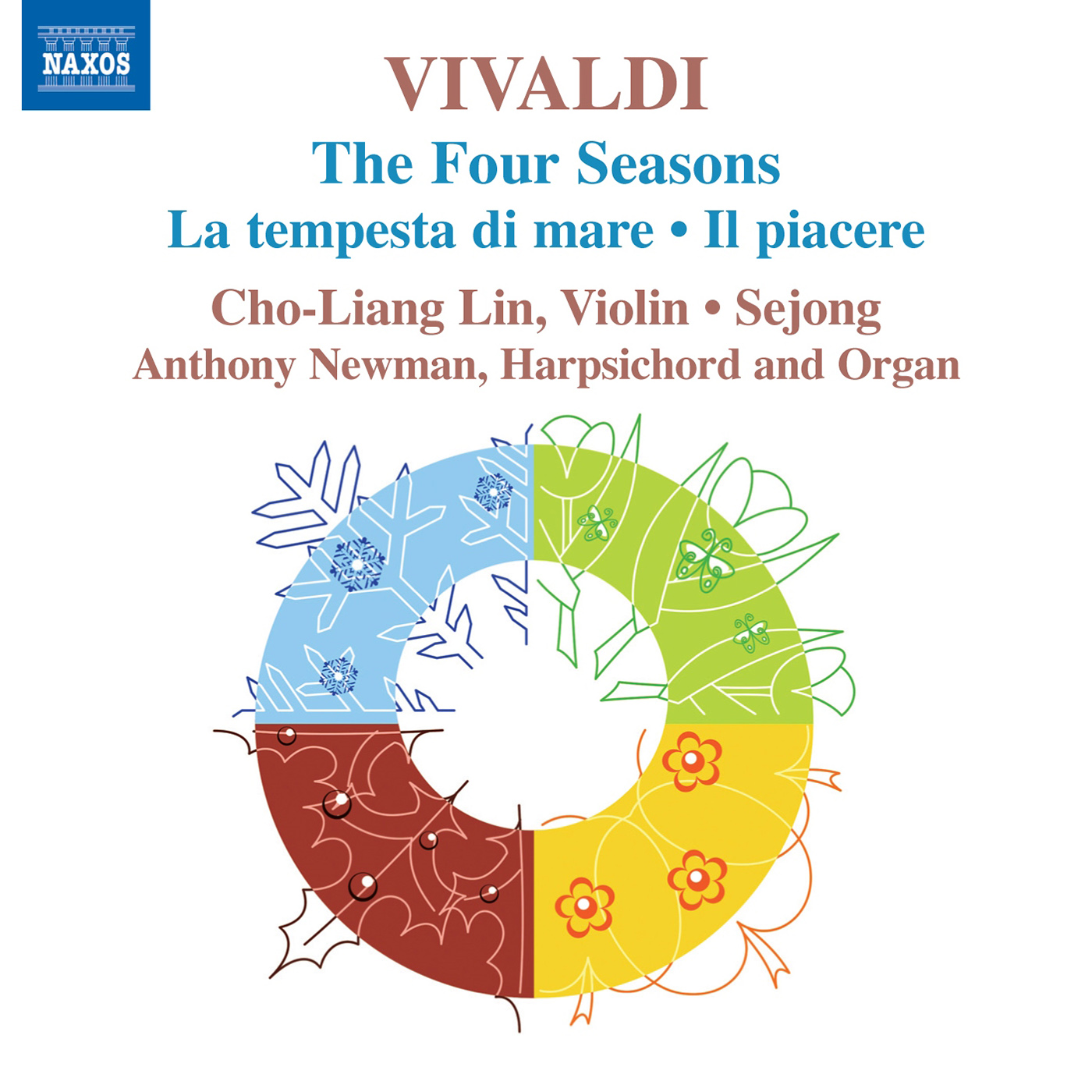 VIVALDI, A.: 4 Seasons (The) / Violin Concertos, Op. 8, Nos. 5-6 (Cho-Liang Lin, Sejong, A. Newman)