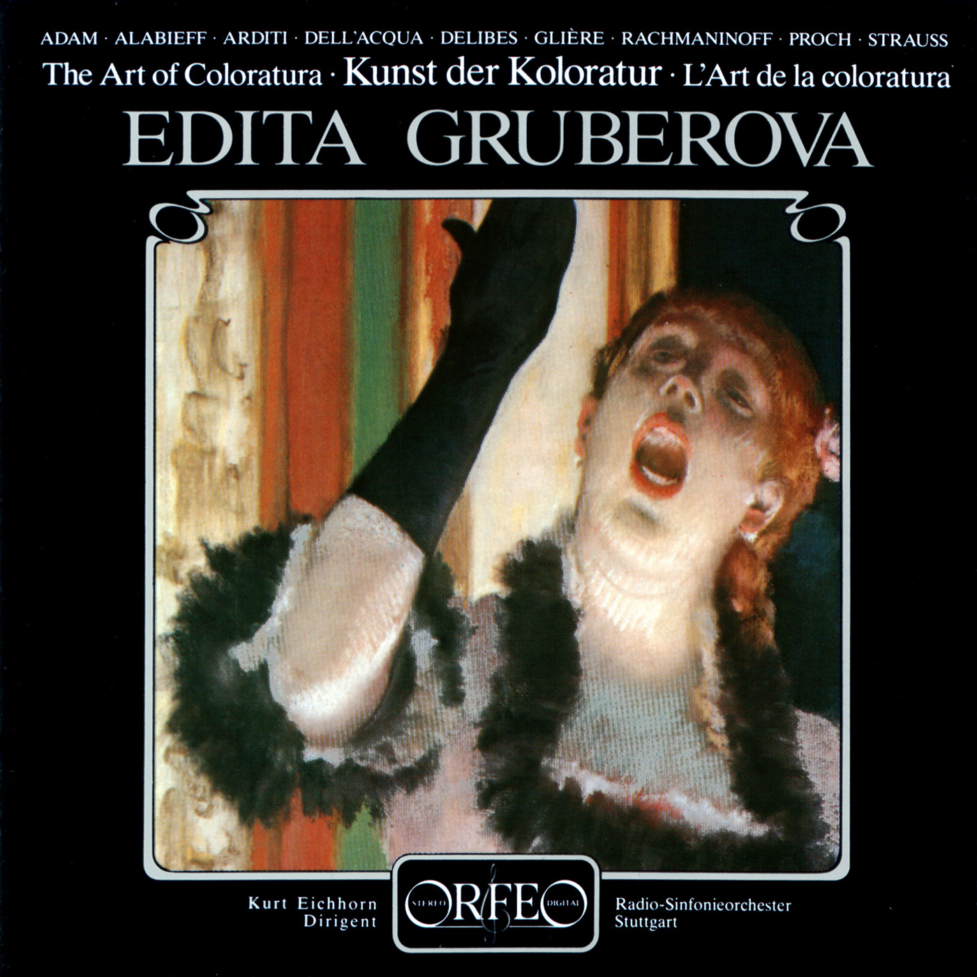 Vocal Recital Soprano: Gruberova, Edita  ARDITI, L.  GLIÈ RE, R.  RACHMANINOV, S.  PROCH, H.  ADAM, A.  DELIBES, L. The Art of Coloratura