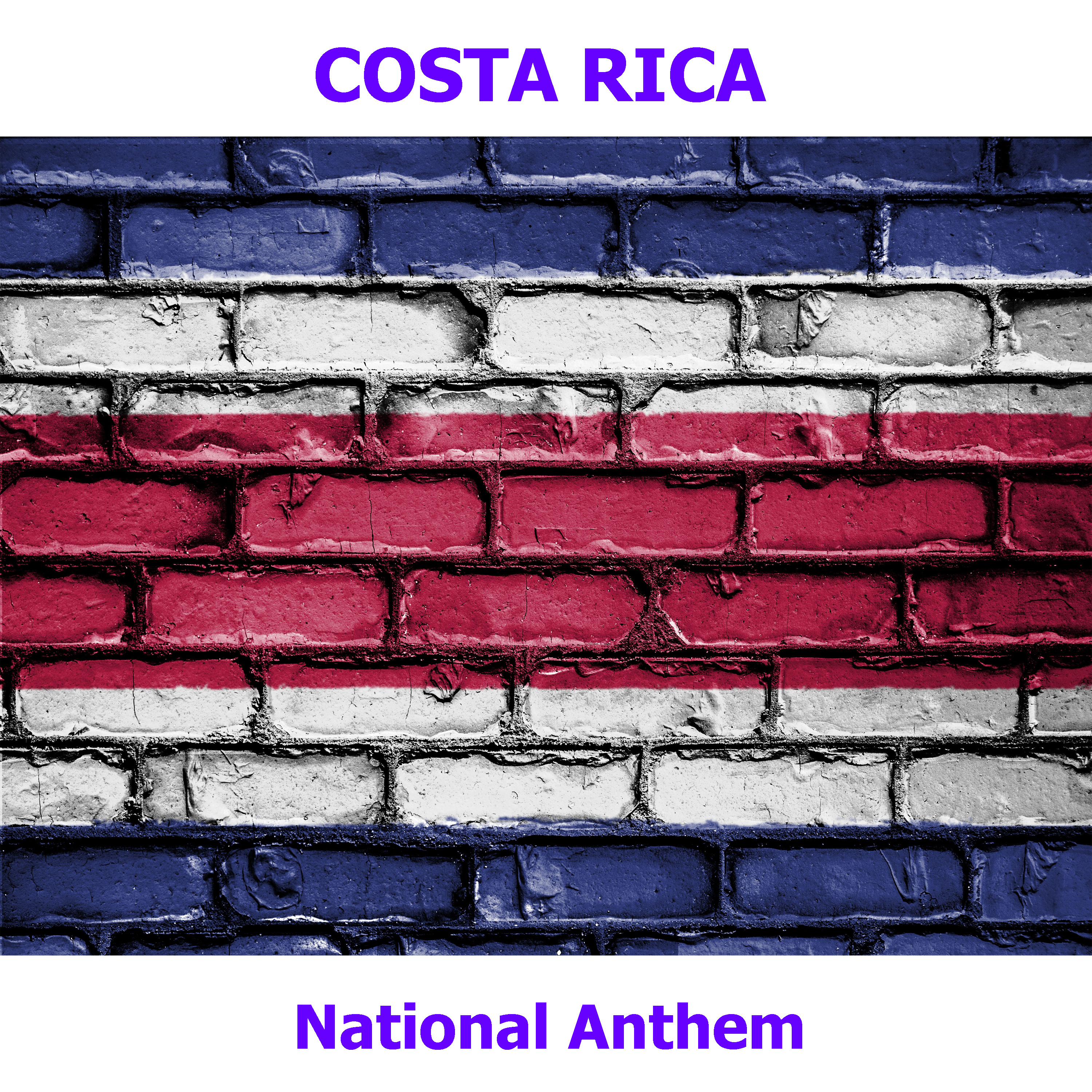 Costa Rica - Himno Nacional de Costa Rica - Noble Patria, Tu Hermosa Bandera - Costa Rican National Anthem ( Costa Rican National Anthem - Noble Homeland, your Beautiful Flag )