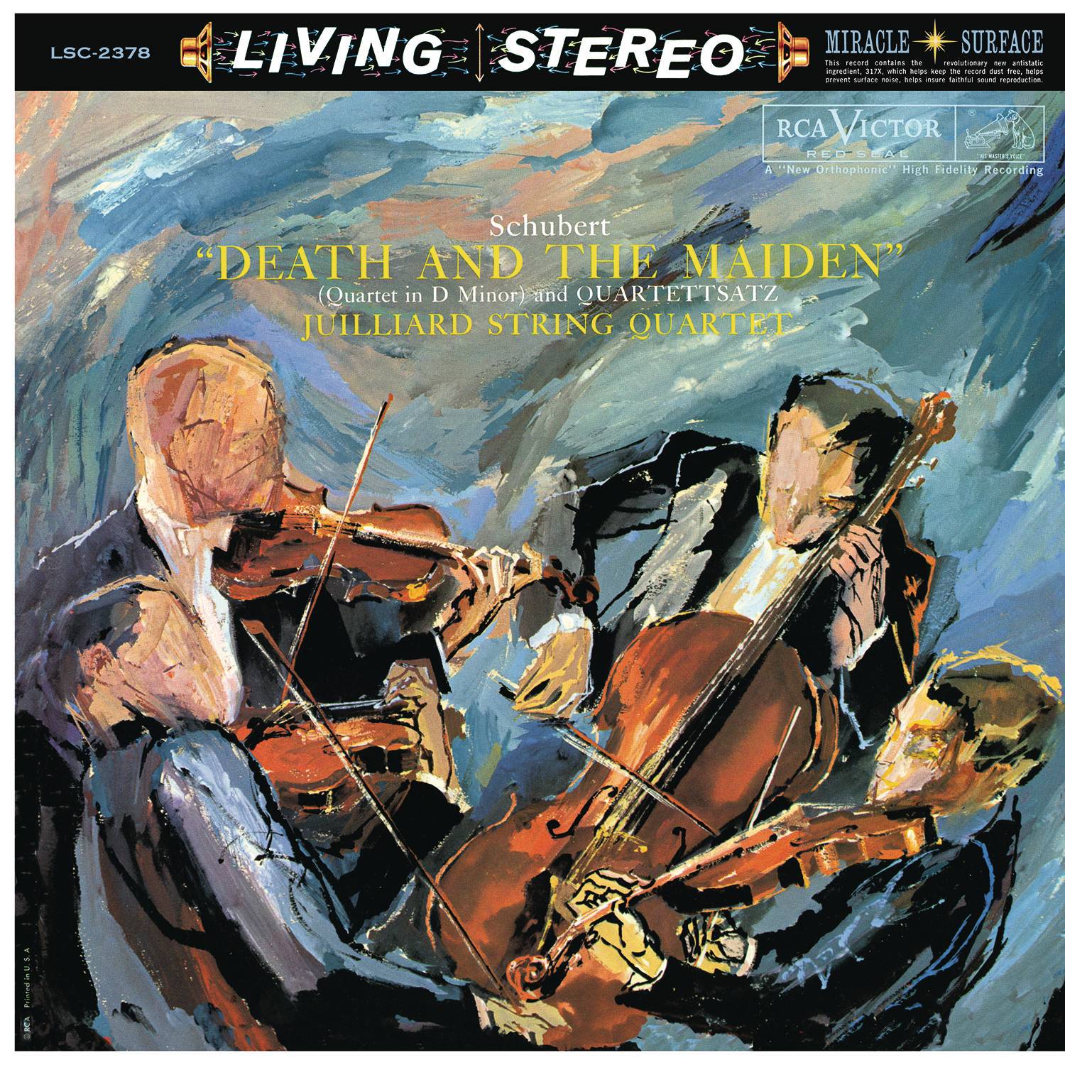 String Quartet No. 14 in D Minor, D. 810 "Death and the Maiden": II. Andante con moto
